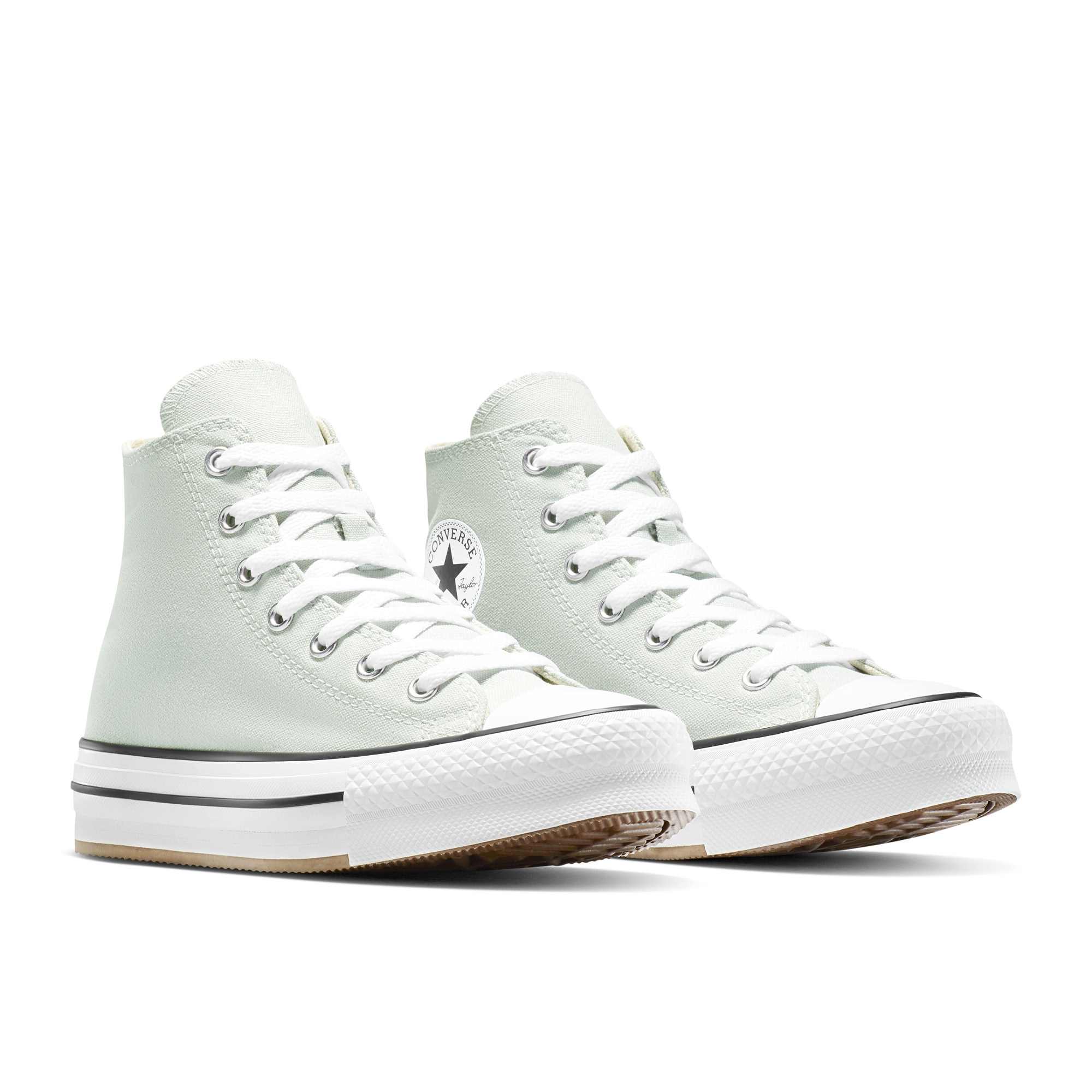 Sapatilhas Casual Chuck Taylor All Star Eva Lift Seasonal Color Converse Infantil Cinzento-claro-5