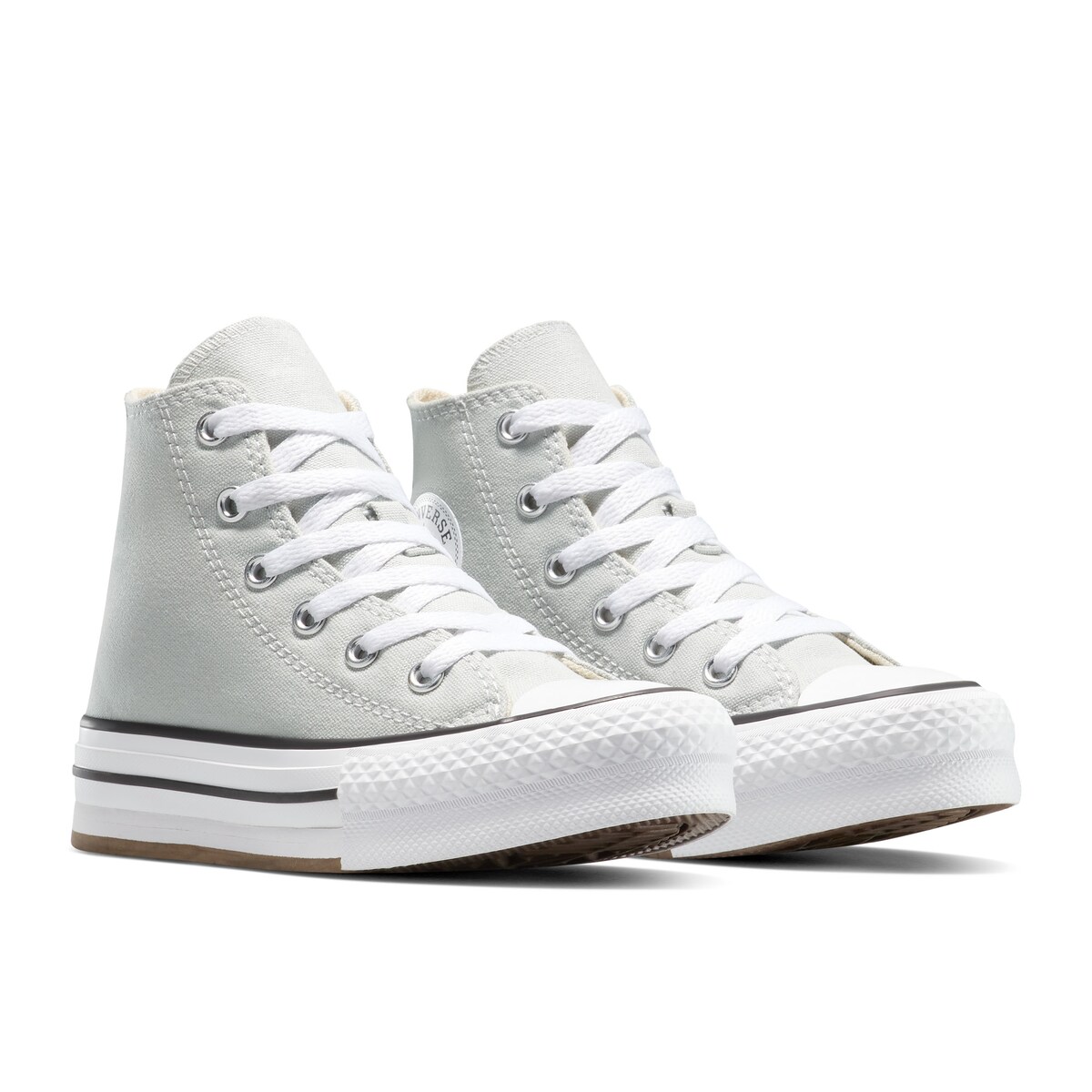 Sapatilhas Casual Chuck Taylor All Star Eva Lift Seasonal Color Converse Infantil Cinzento-claro-5