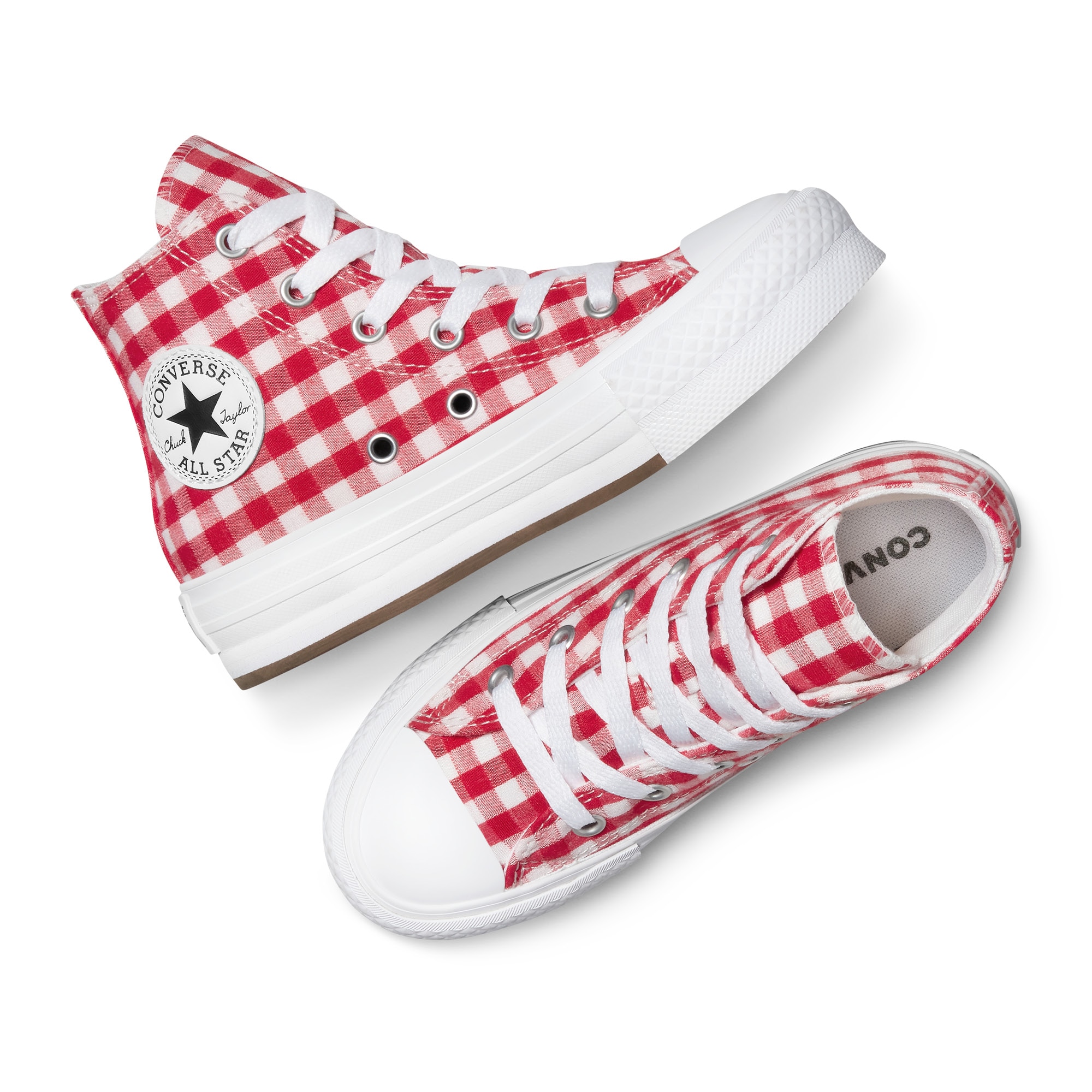 Sapatilhas Casual Chuck Taylor All Star Eva Lift Apple Core Converse Infantil Vermelho / Branco-2