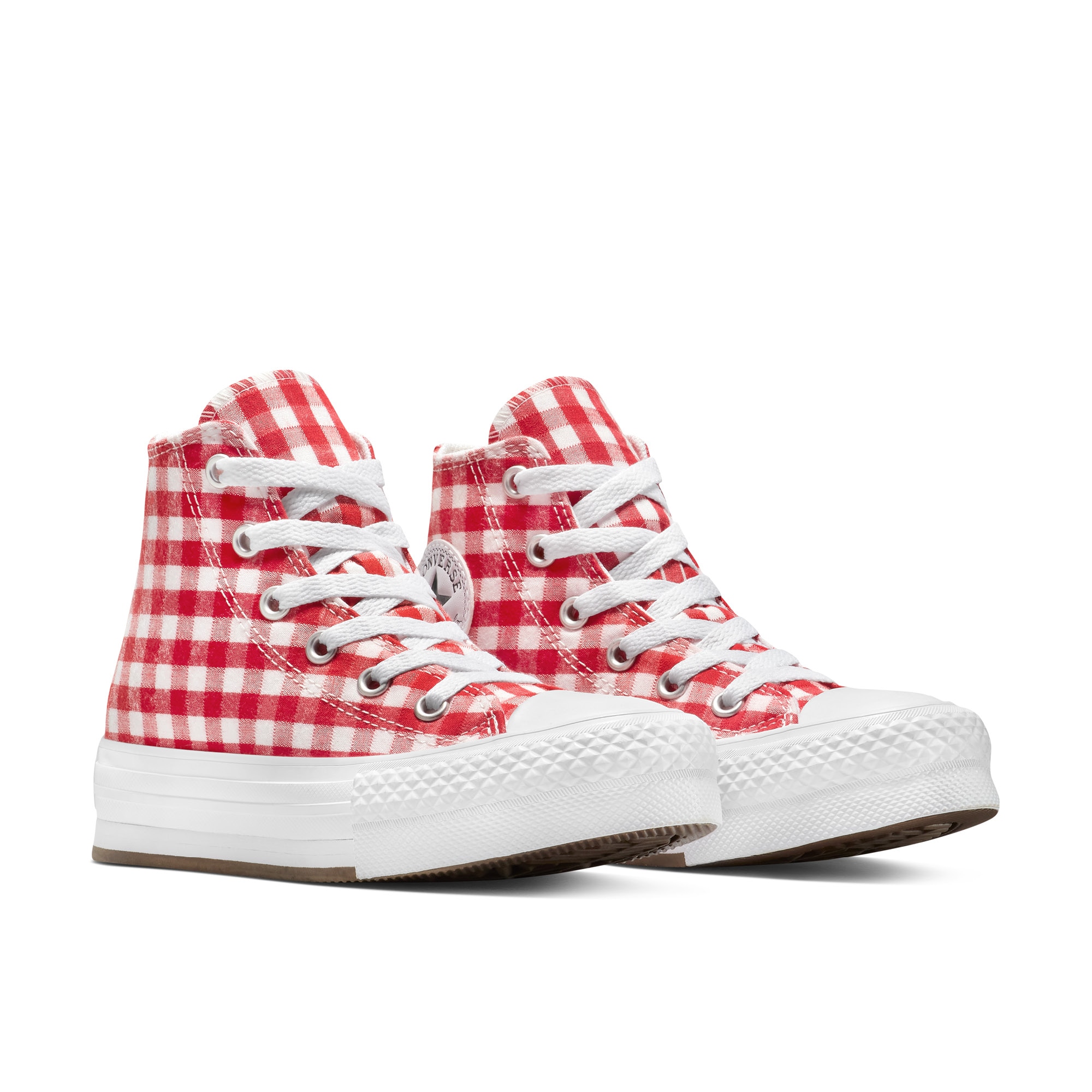 Sapatilhas Casual Chuck Taylor All Star Eva Lift Apple Core Converse Infantil Vermelho / Branco-5
