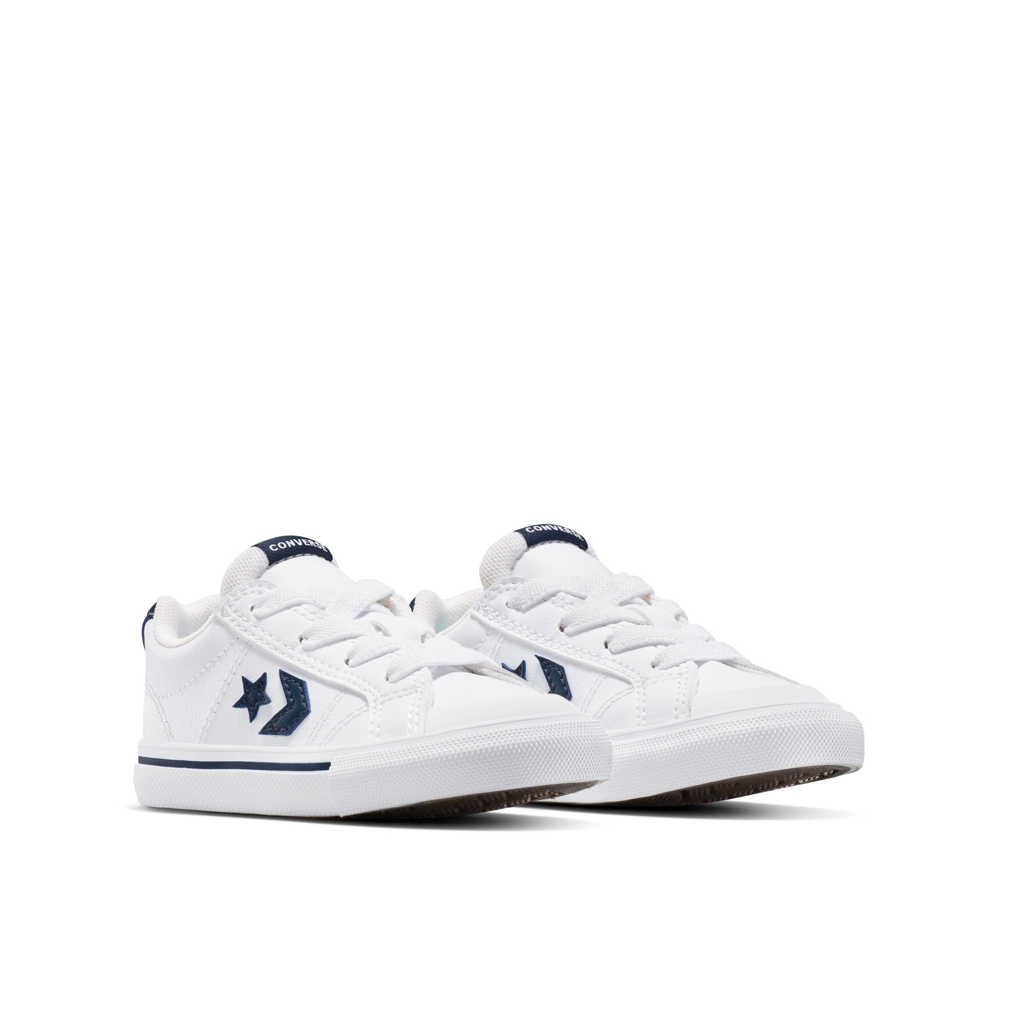 Sapatilhas Casual de Bebés Sport Casual Pele Converse Branco-5