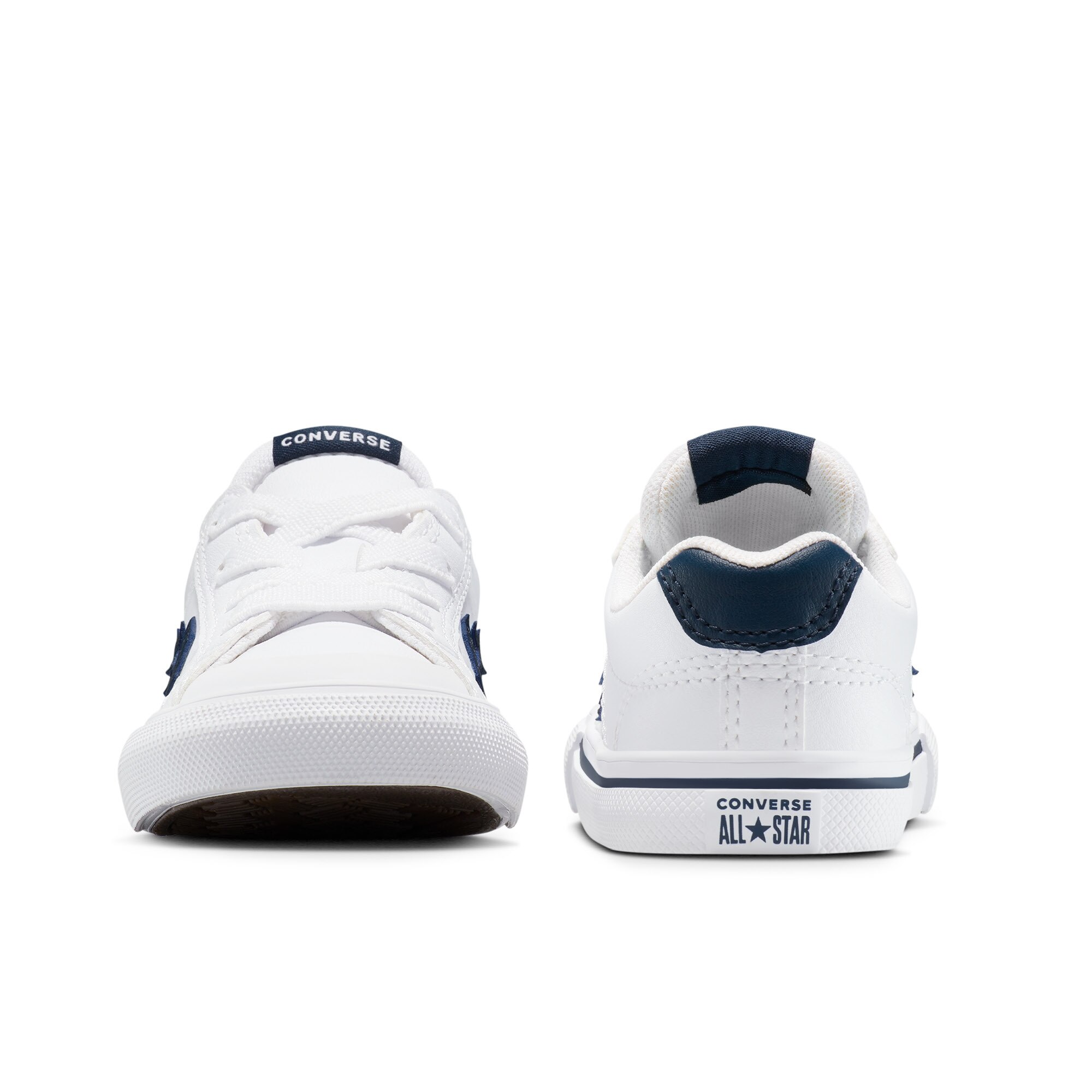 Sapatilhas Casual de Bebés Sport Casual Pele Converse Branco-7