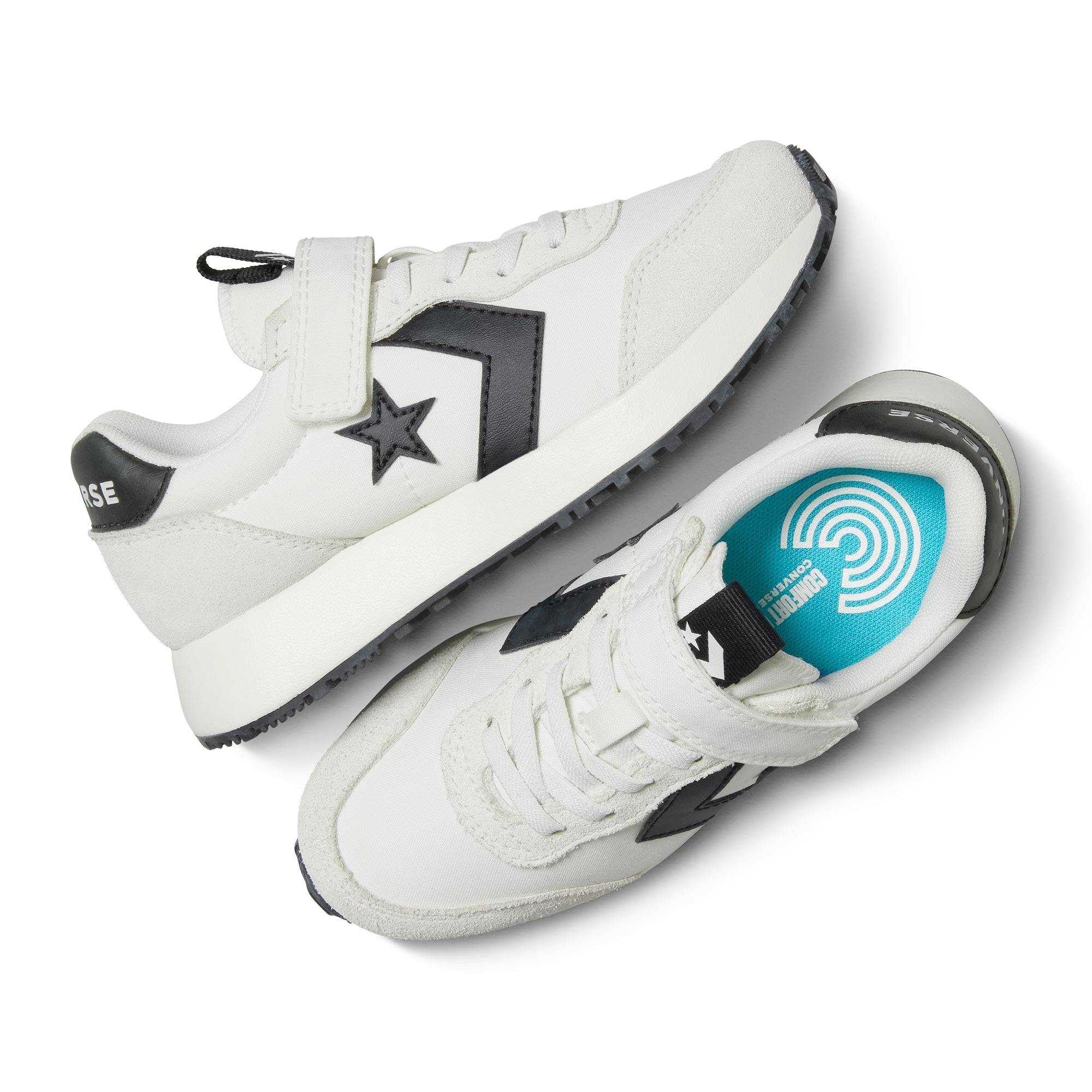 Sapatilhas Casual Infantil Omega Trainer Converse Branco / Cinzento-4