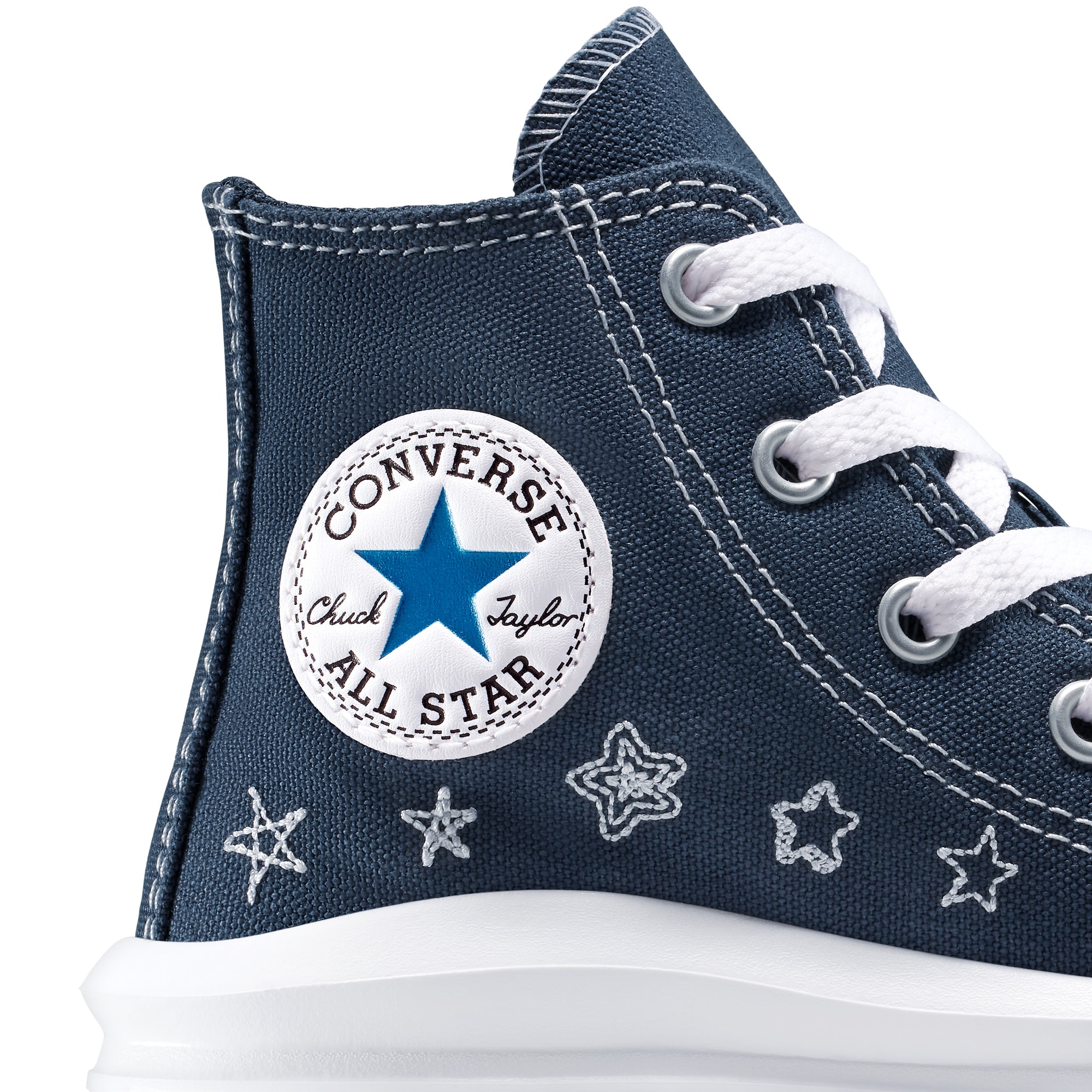 Sapatilhas Casual Infantil Chuck Taylor All Star Move Star Essentials Converse Marinho-2