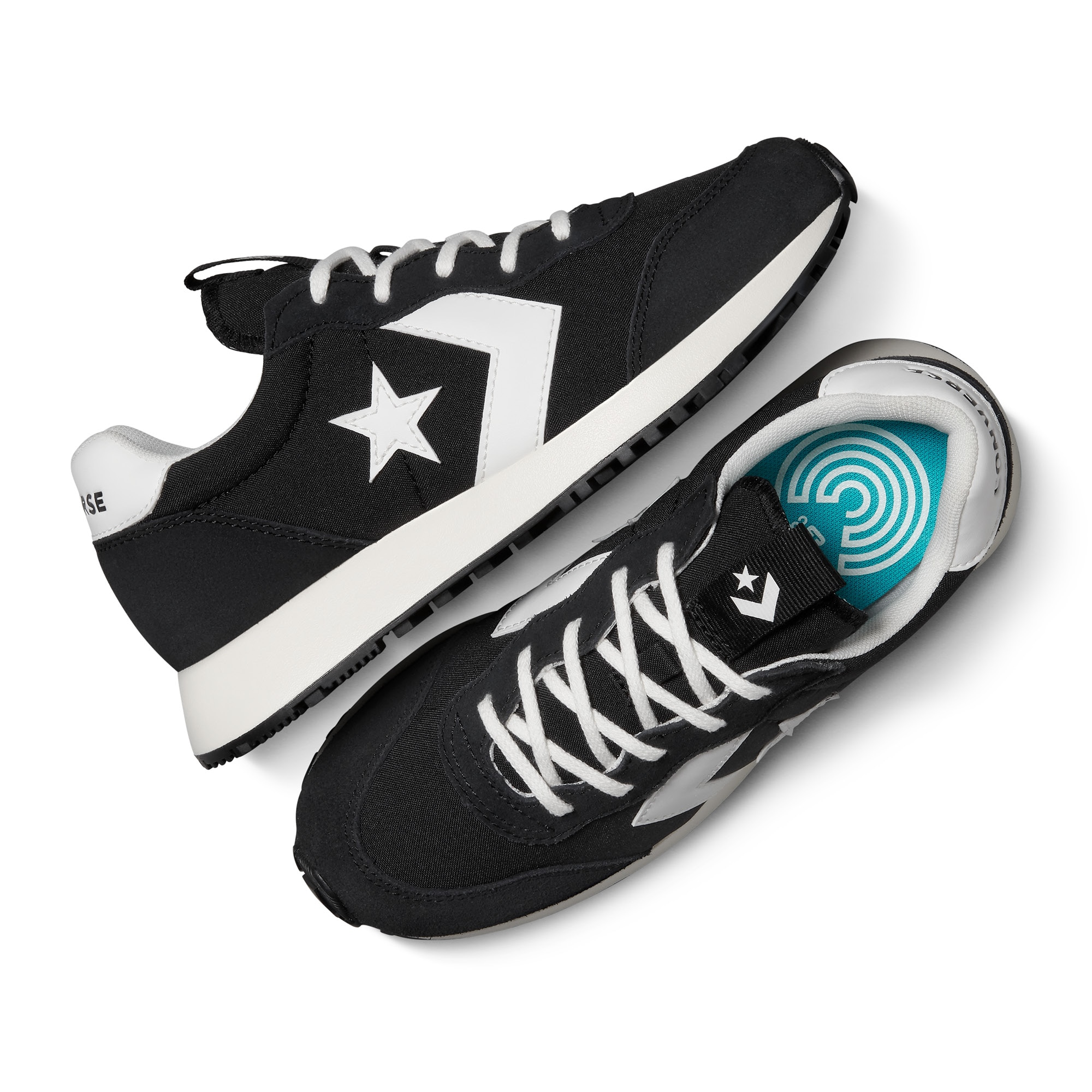 Sapatilhas Casual Infantil Omega Trainer Converse Preto-4