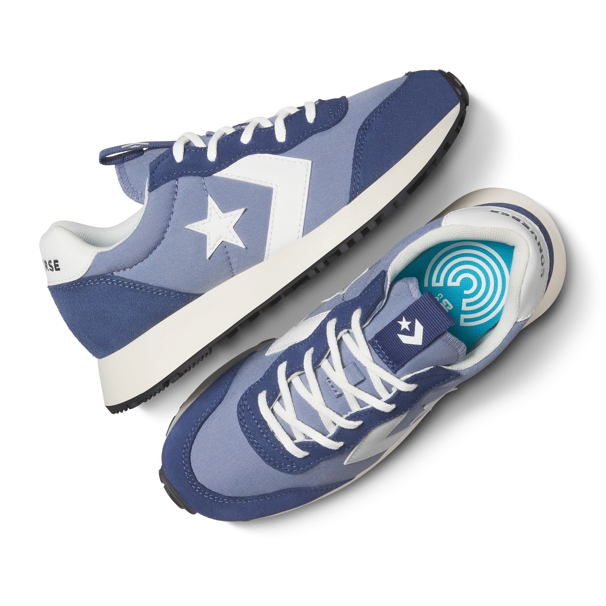Sapatilhas Casual Infantil Omega Trainer Converse Azul claro / azul marinho-2