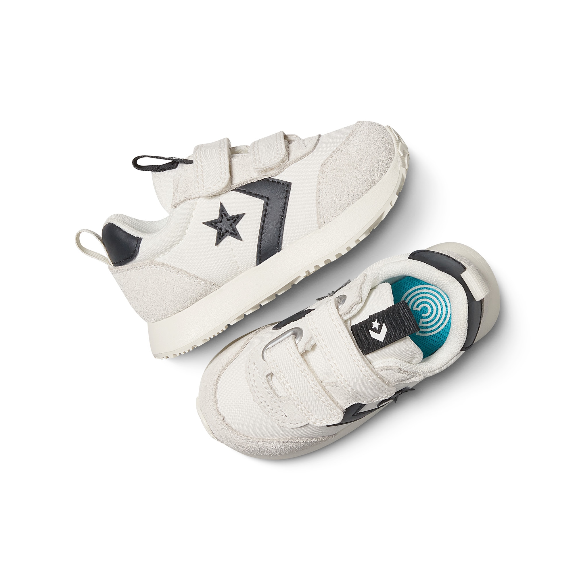 Sapatilhas Casual para Bebés Omega Trainer Converse Branco / Cinzento-4
