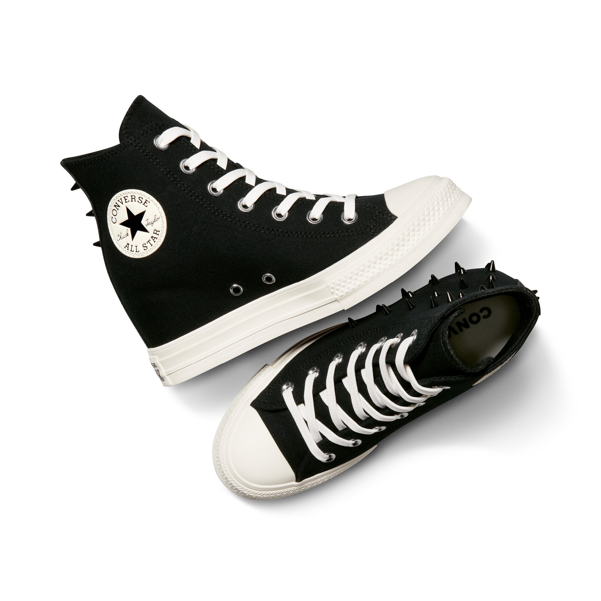 Sapatilhas Casual Chuck Taylor All Star Wedge Trend Icon Converse Preto-3
