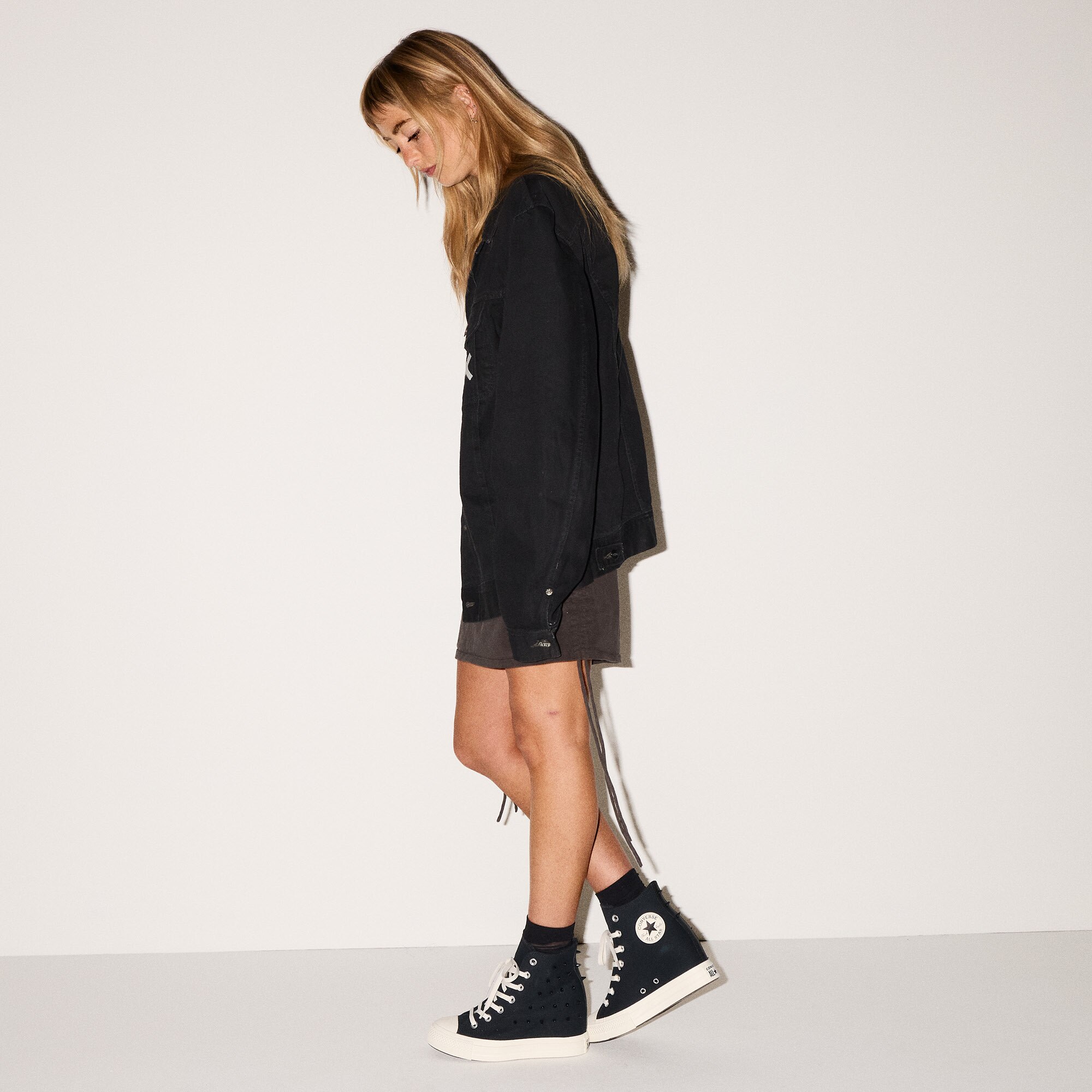 Sapatilhas Casual Chuck Taylor All Star Wedge Trend Icon Converse Preto-5