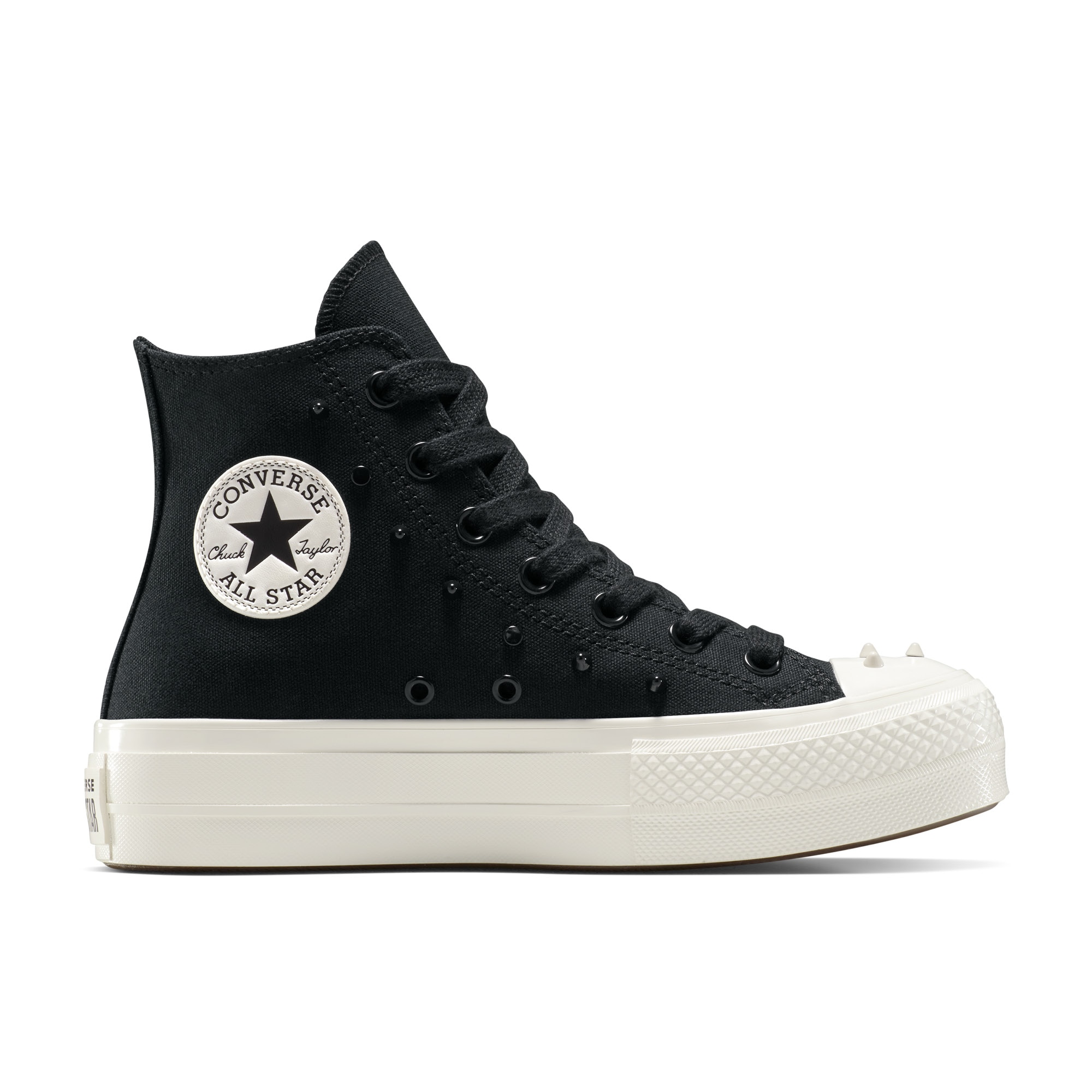 Sapatilhas Casual Chuck Taylor All Star Lift Gothish Converse Preto-1