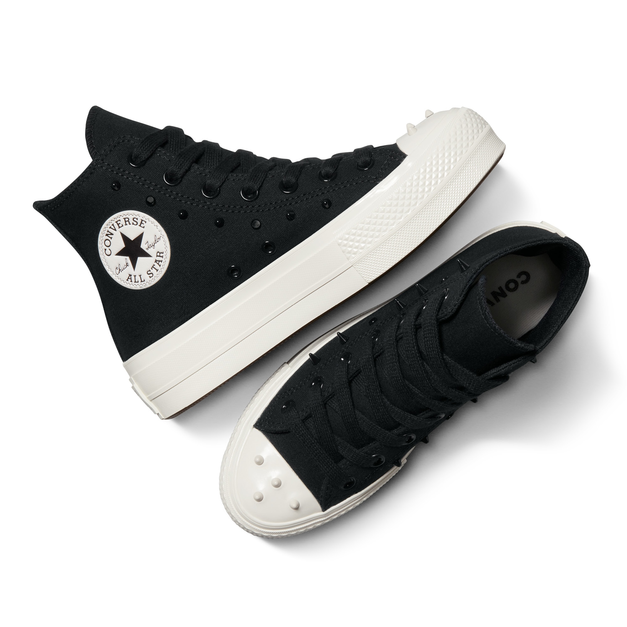 Sapatilhas Casual Chuck Taylor All Star Lift Gothish Converse Preto-4