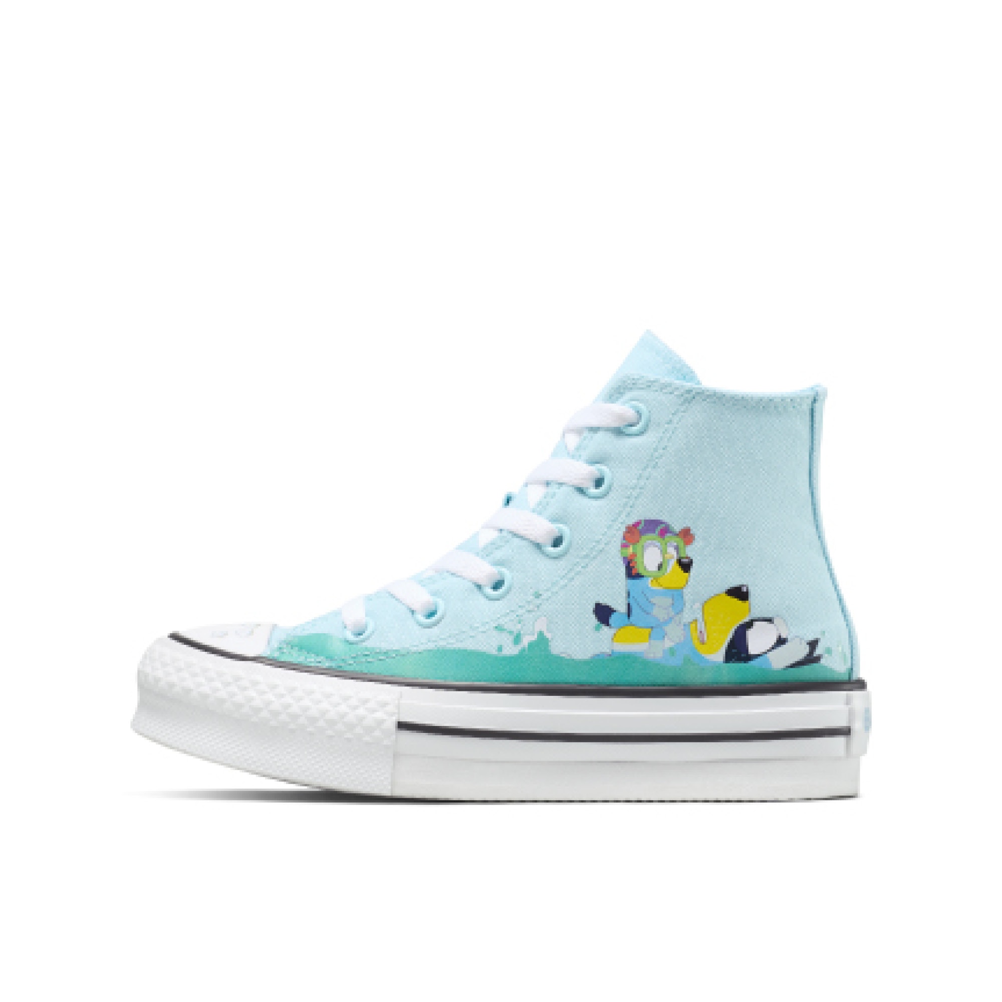 Sapatilhas Casual Infantil Eva Lift Bluey Converse Azul-claro-2