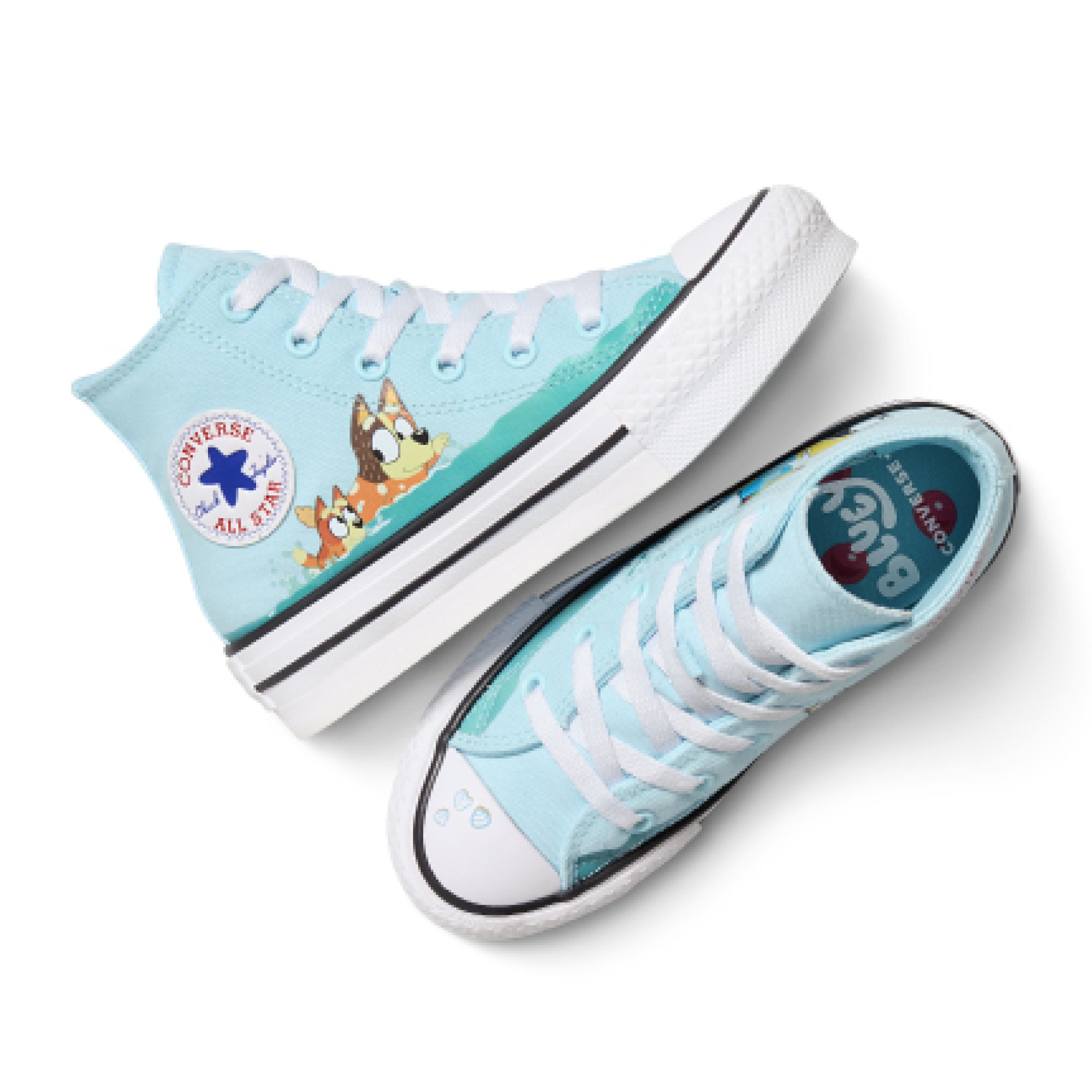 Sapatilhas Casual Infantil Eva Lift Bluey Converse Azul-claro-7