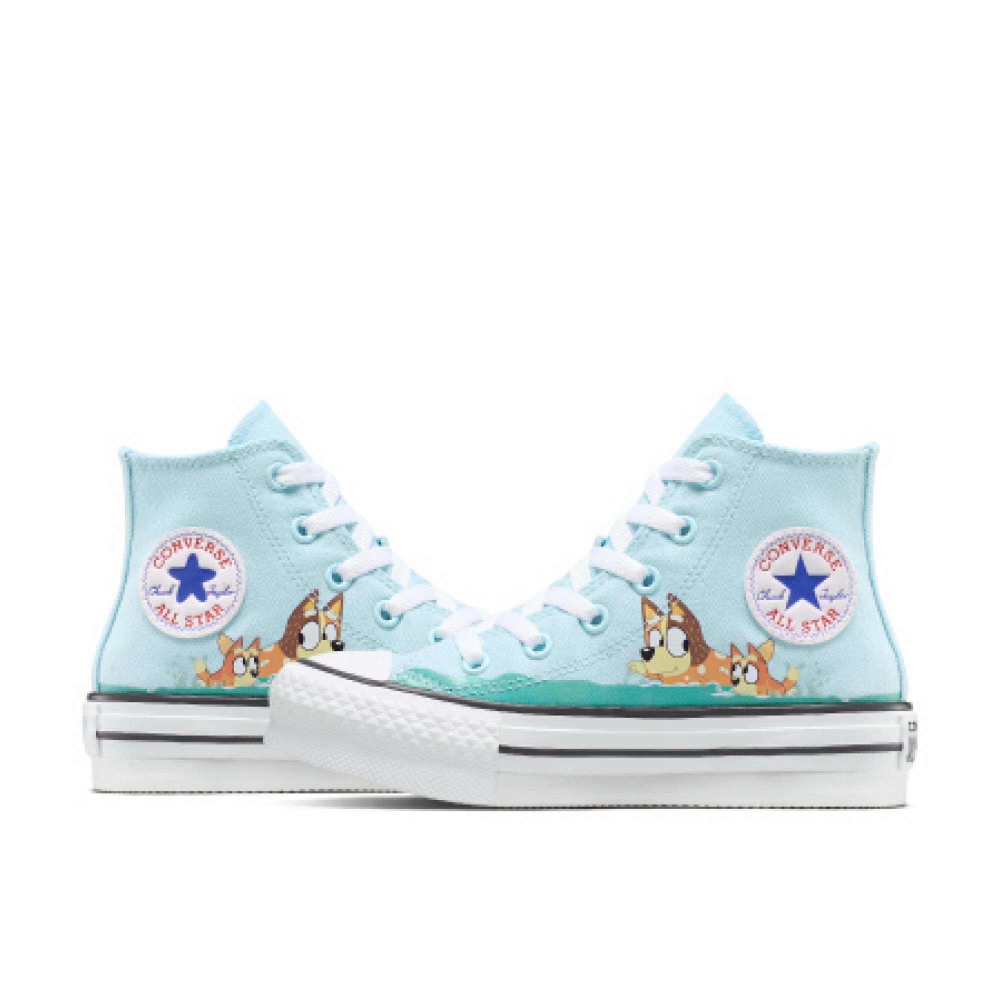 Sapatilhas Casual Infantil Eva Lift Bluey Converse Azul-claro-8