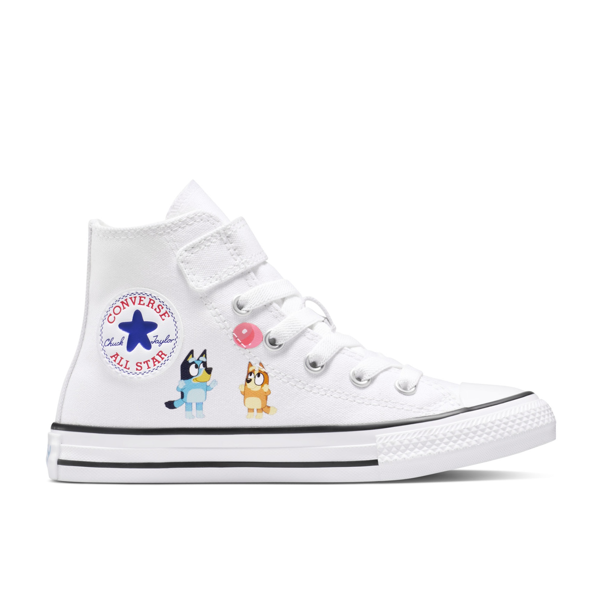Sapatilhas Casual Infantil Ctas 1v Bluey Converse Branco-1