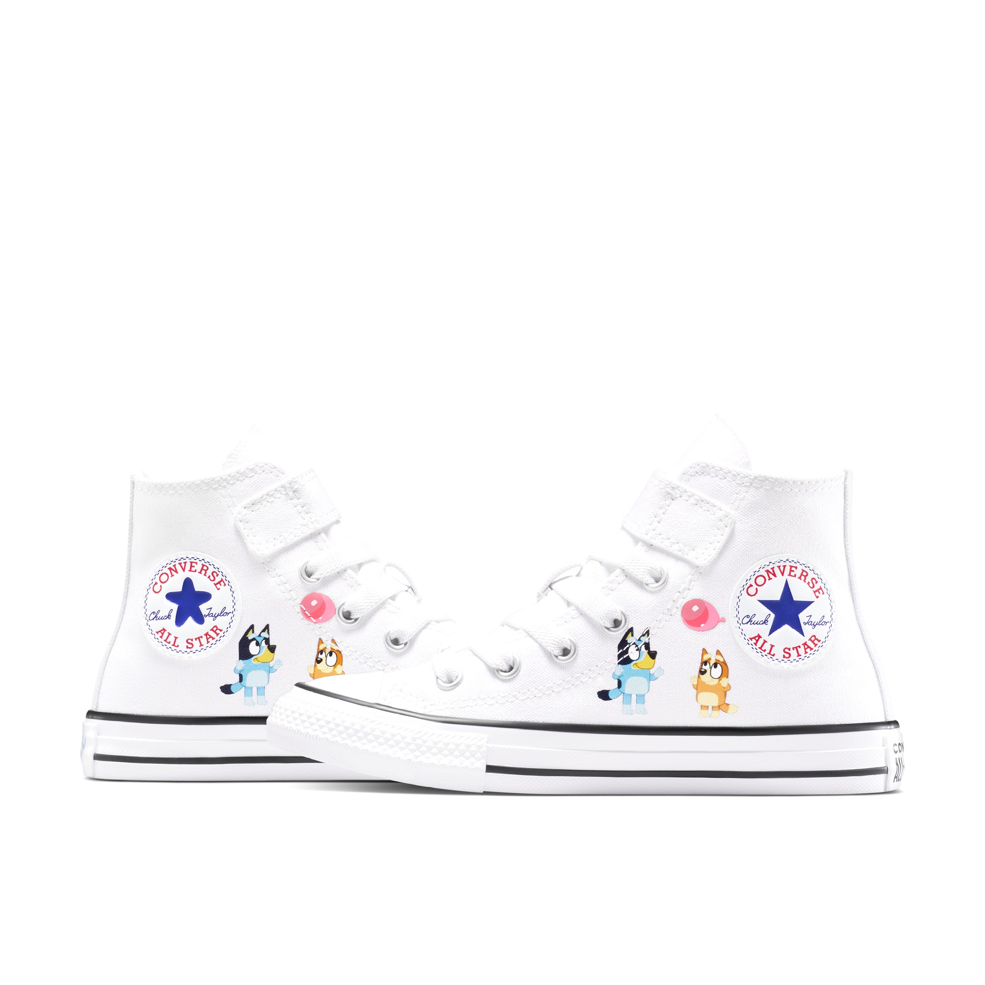 Sapatilhas Casual Infantil Ctas 1v Bluey Converse Branco-7