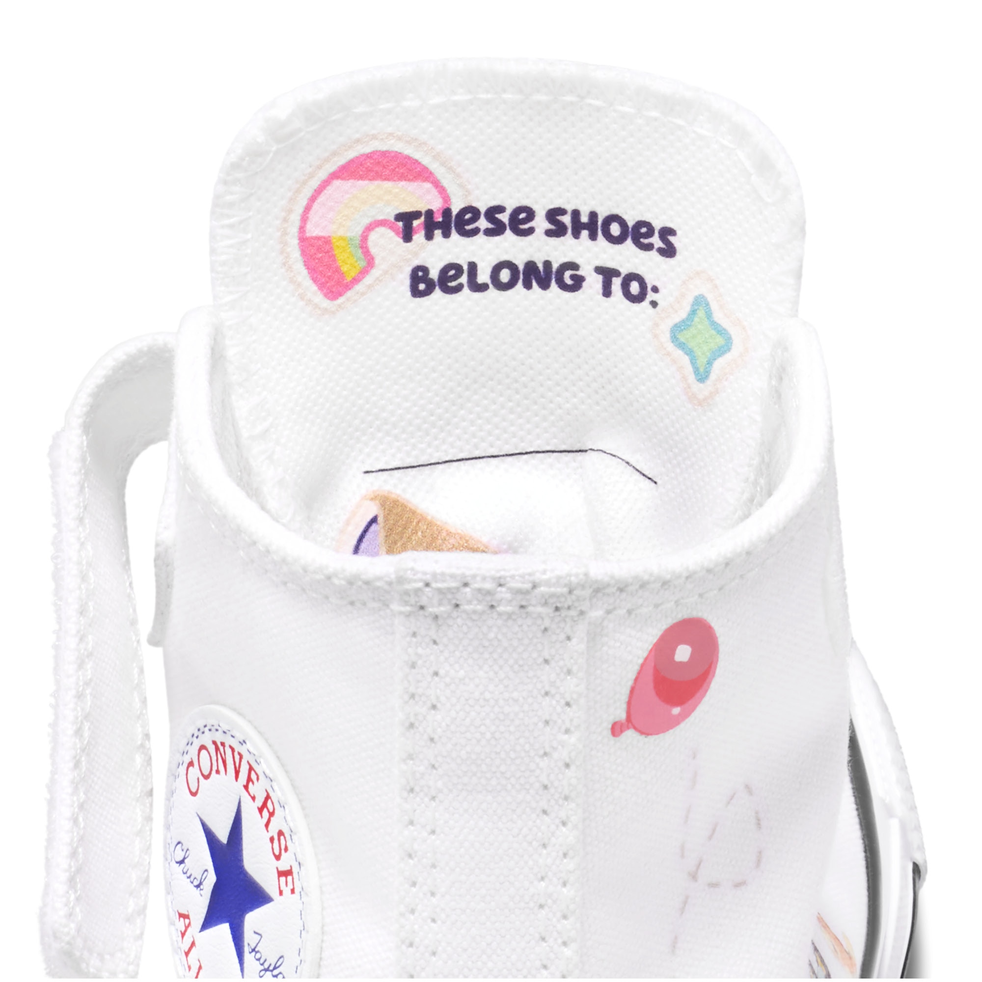 Sapatilhas Casual Infantil Ctas 1v Bluey Converse Branco-9