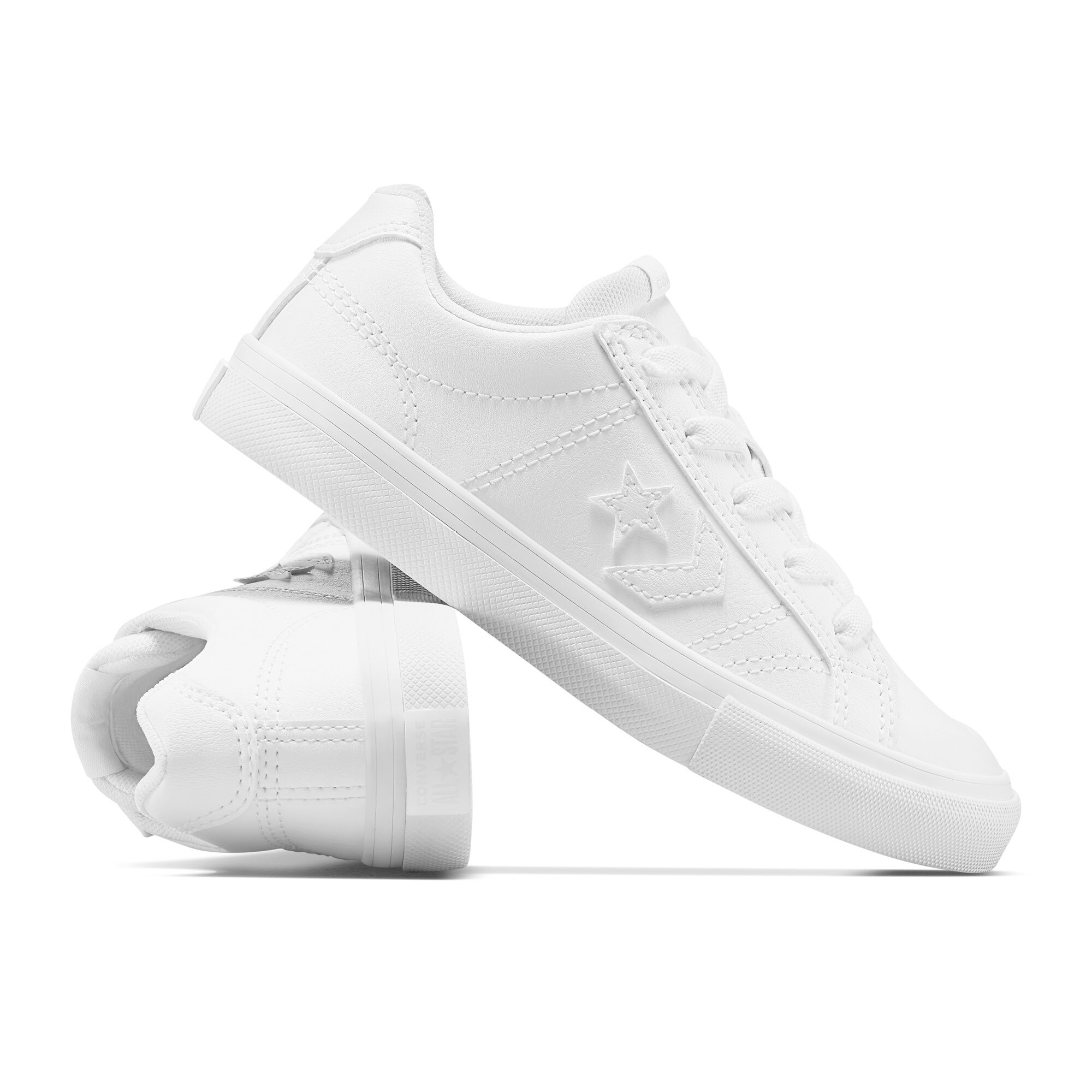 Sapatilhas Casual Infantil Sport Casual Leather Converse Branco-2