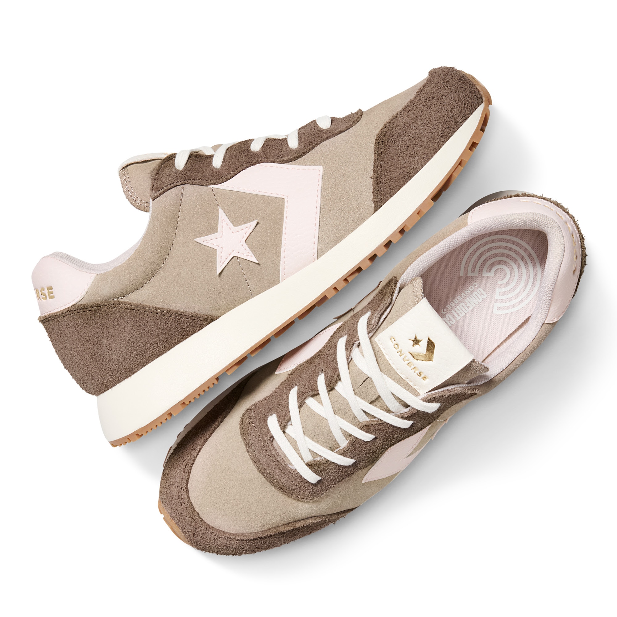 Sapatilhas Casual Omega Trainer Premium Color Converse Castanho-claro-4