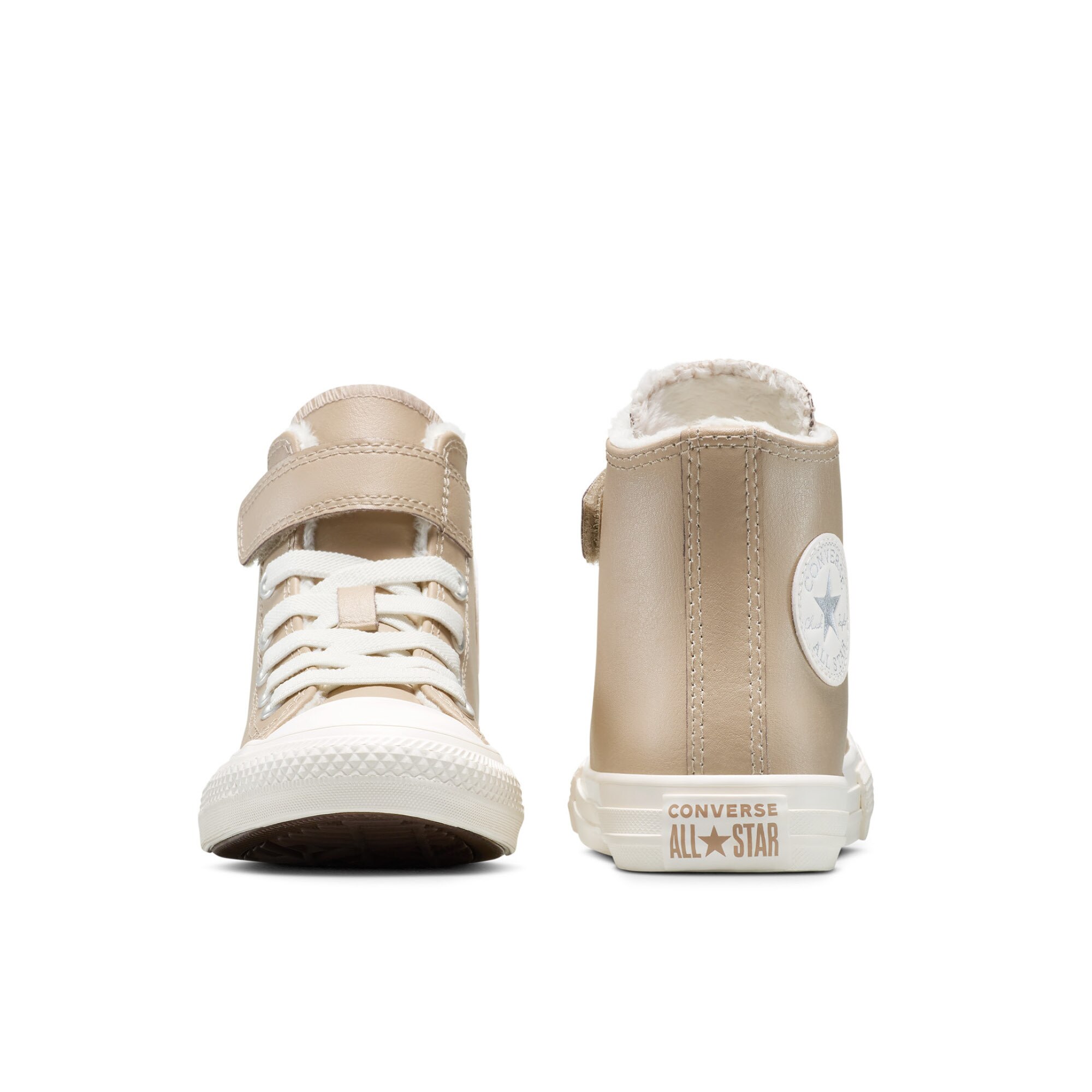 Sapatilhas Casual Infantil Chuck Taylor All Star 1v Winter Essentials Converse Castanho-claro-6
