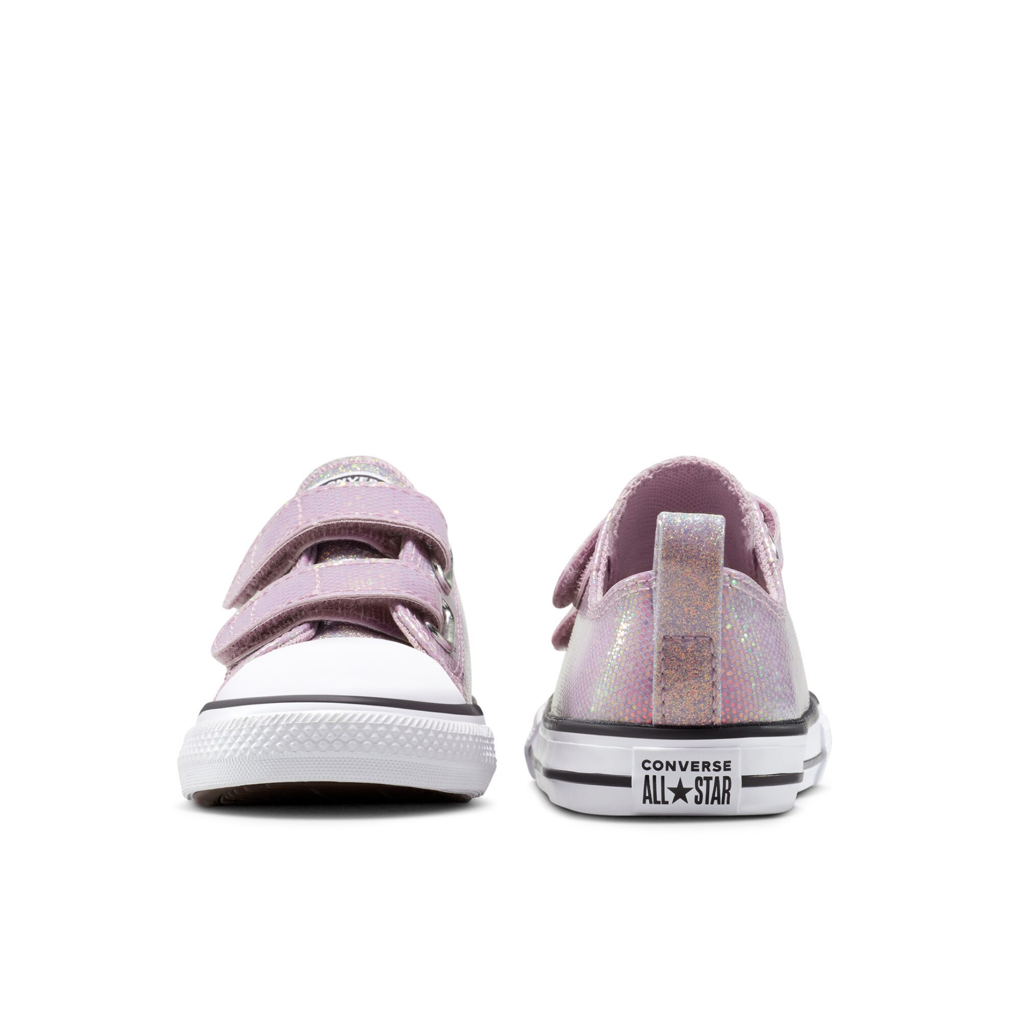 Sapatilhas Casual de Bebés Chuck Taylor All Star 2v Holiday Disco Converse Rosa-6