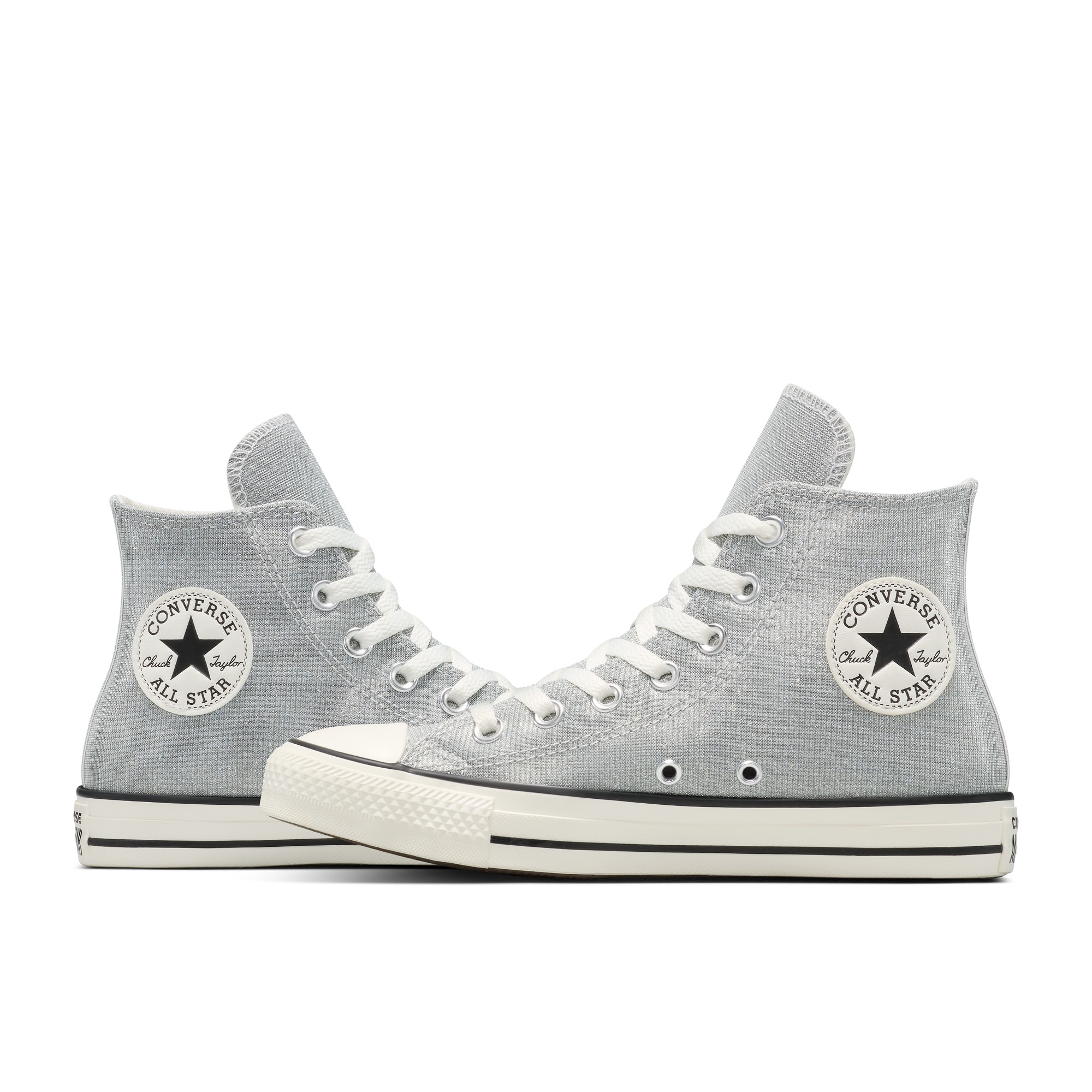 Sapatilhas Casual Chuck Taylor All Star Shine Converse Cinzento-claro-6