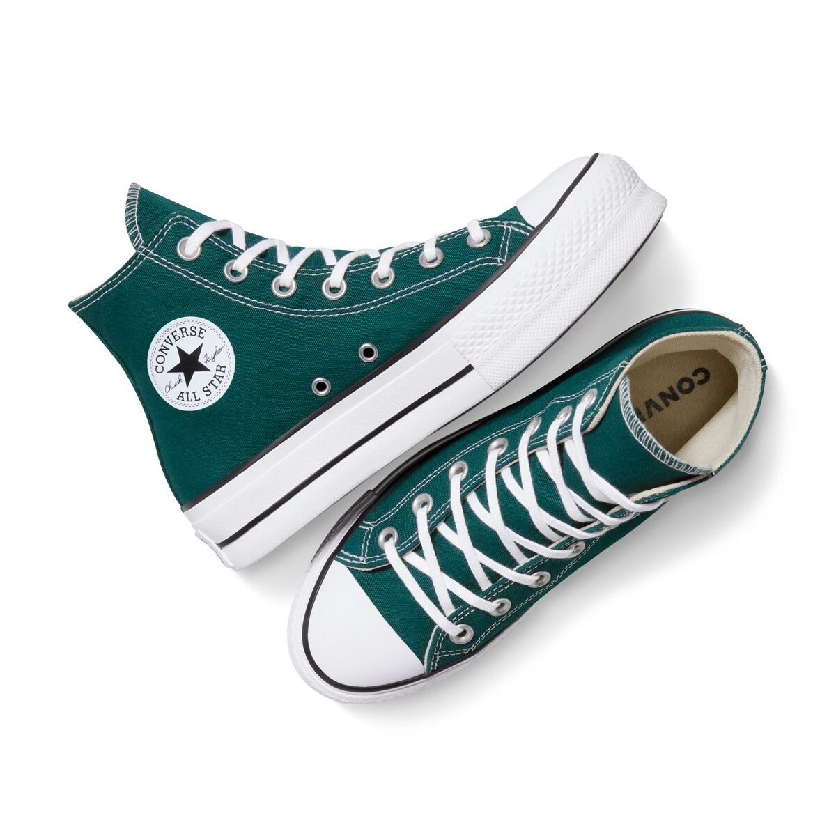Sapatilhas Casual Chuck Taylor All Star Lift Seasonal Color Converse Verde-4