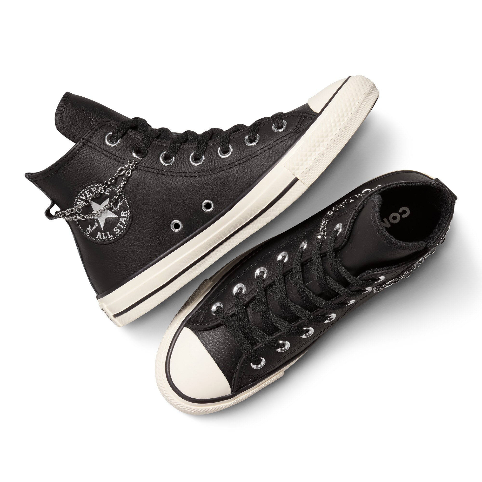 Sapatilhas Casual Chuck Taylor All Star Pierced Converse Preto-6