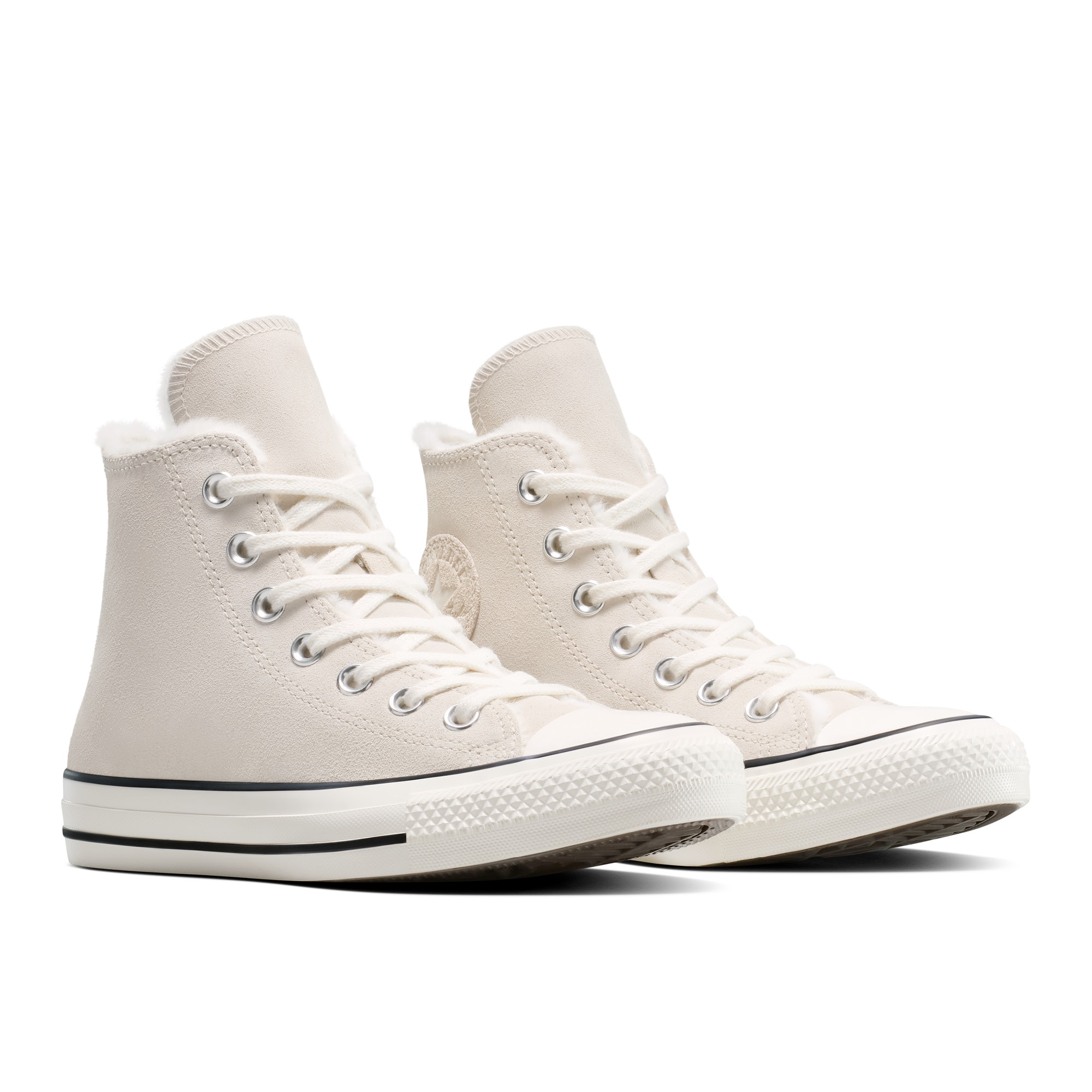 Sapatilhas Casual Chuck Taylor All Star Winter Luxe Converse Branco-marfim-5