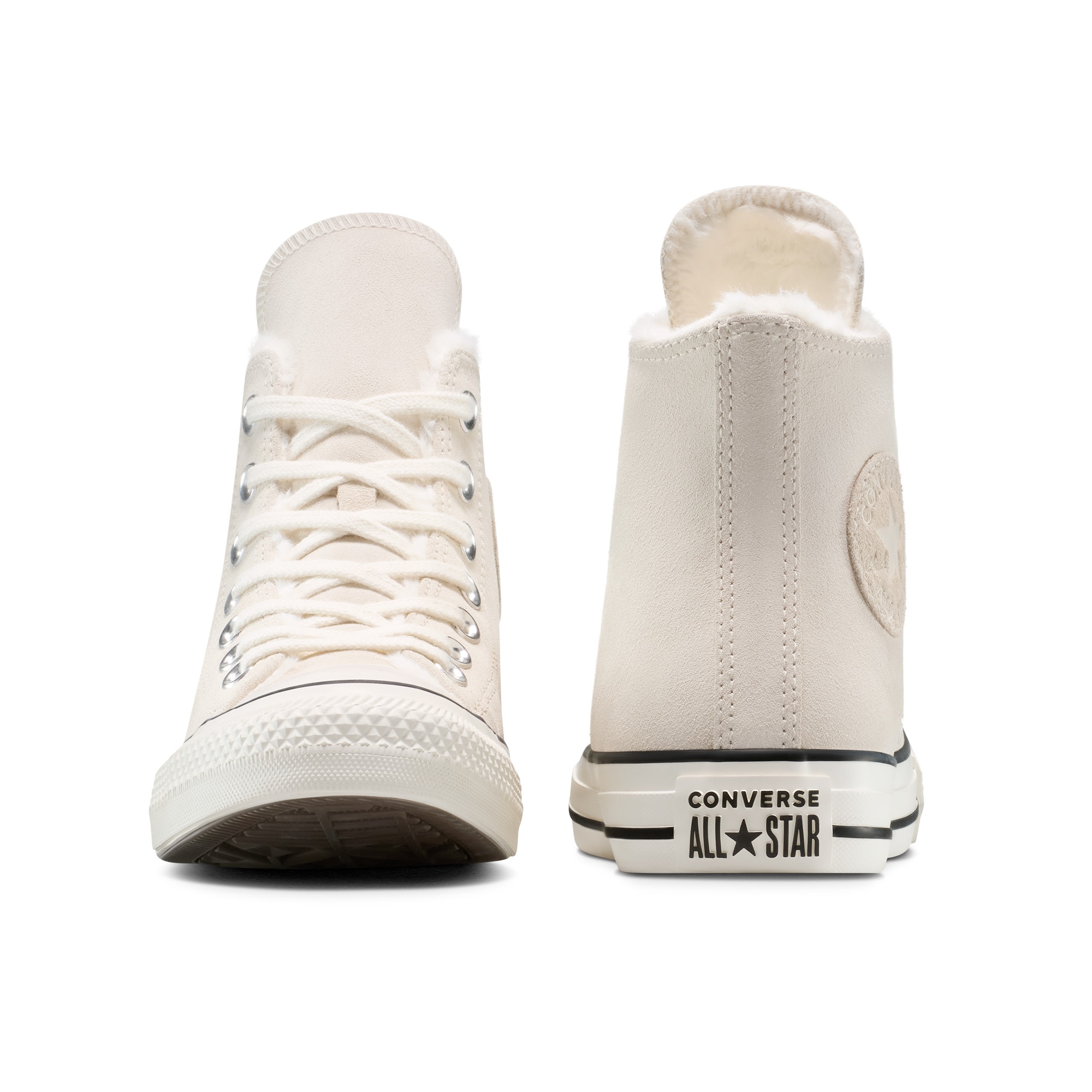 Sapatilhas Casual Chuck Taylor All Star Winter Luxe Converse Branco-marfim-6