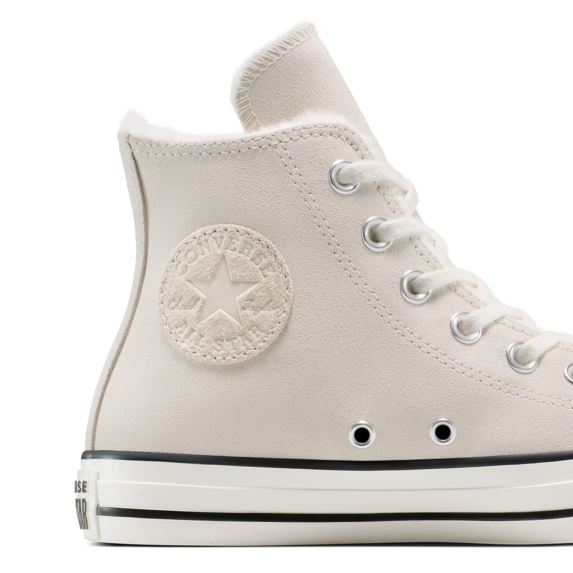 Sapatilhas Casual Chuck Taylor All Star Winter Luxe Converse Branco-marfim-8