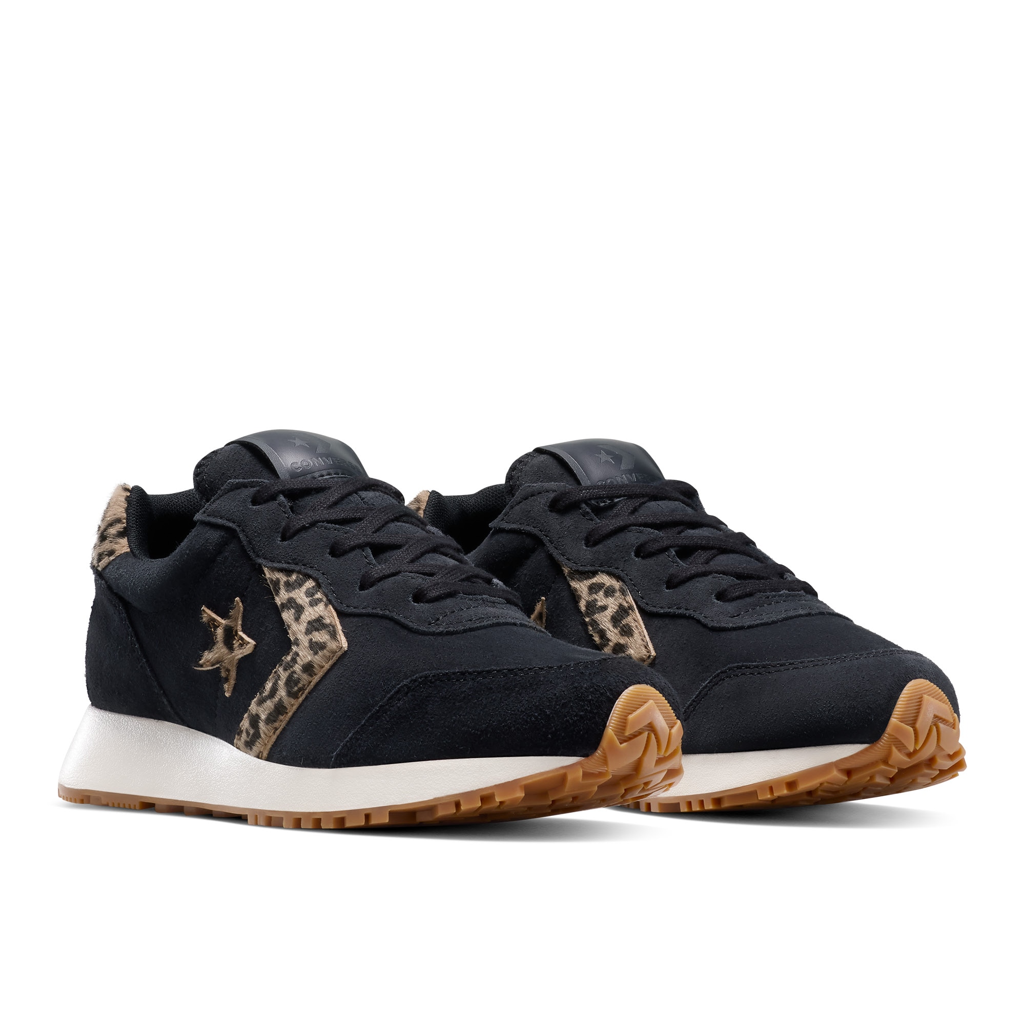 Sapatilhas Casual Omega Trainer Animal Luxe Converse Preto-5