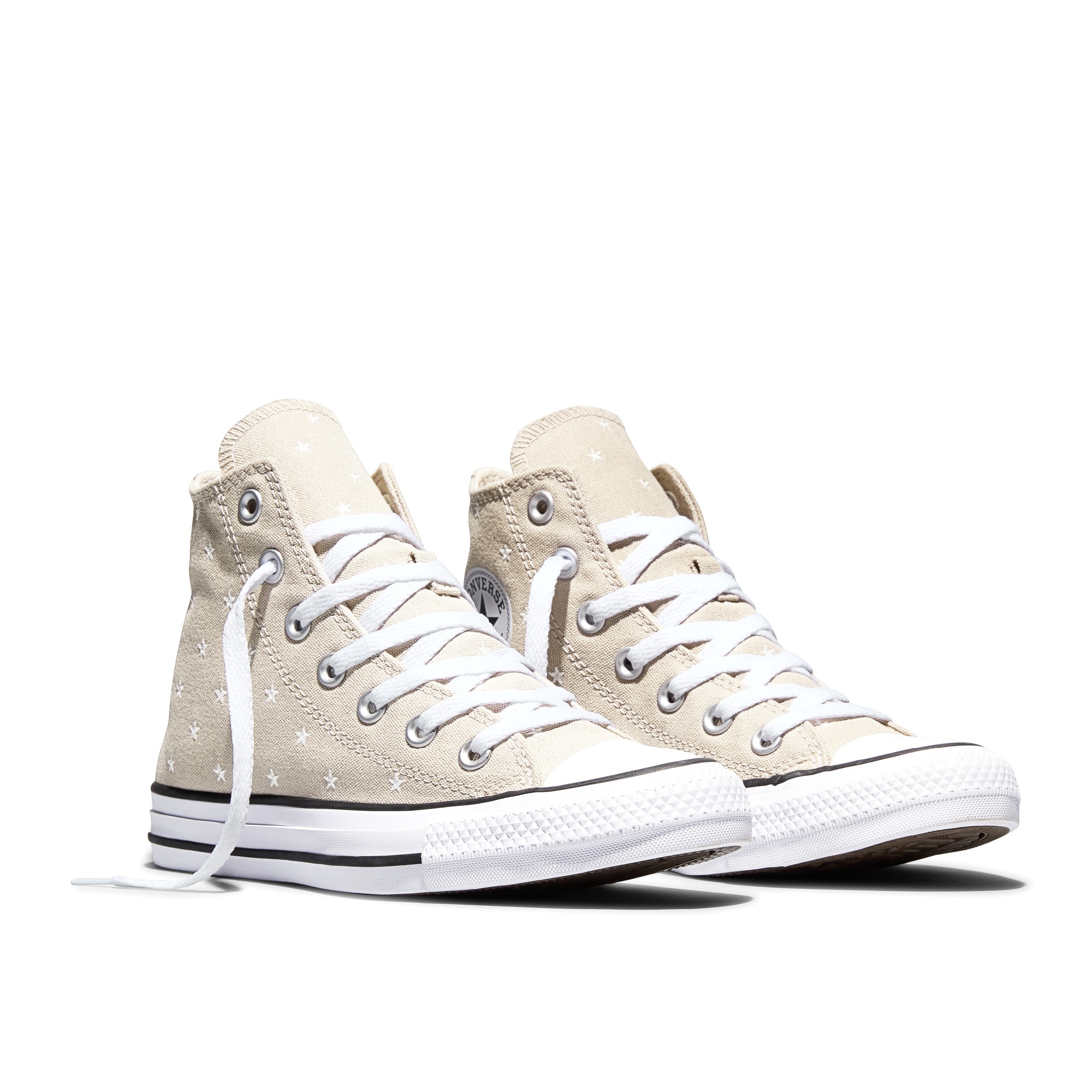 Sapatilhas Casual Chuck Taylor All Star Embroidered Stars Converse Castanho-claro-4