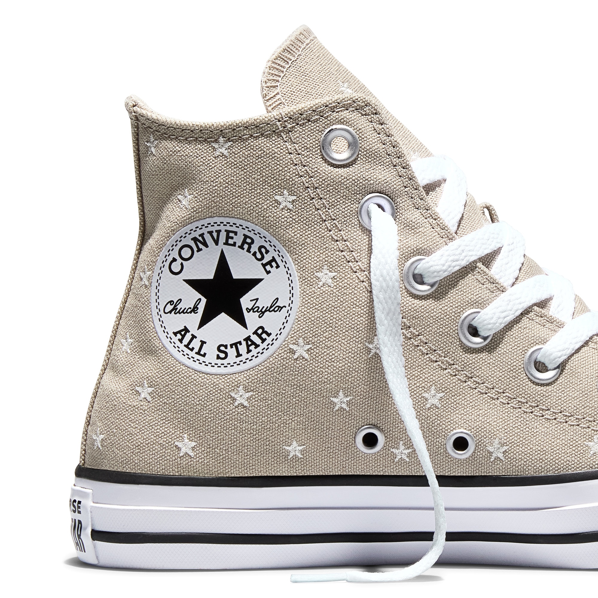 Sapatilhas Casual Chuck Taylor All Star Embroidered Stars Converse Castanho-claro-5