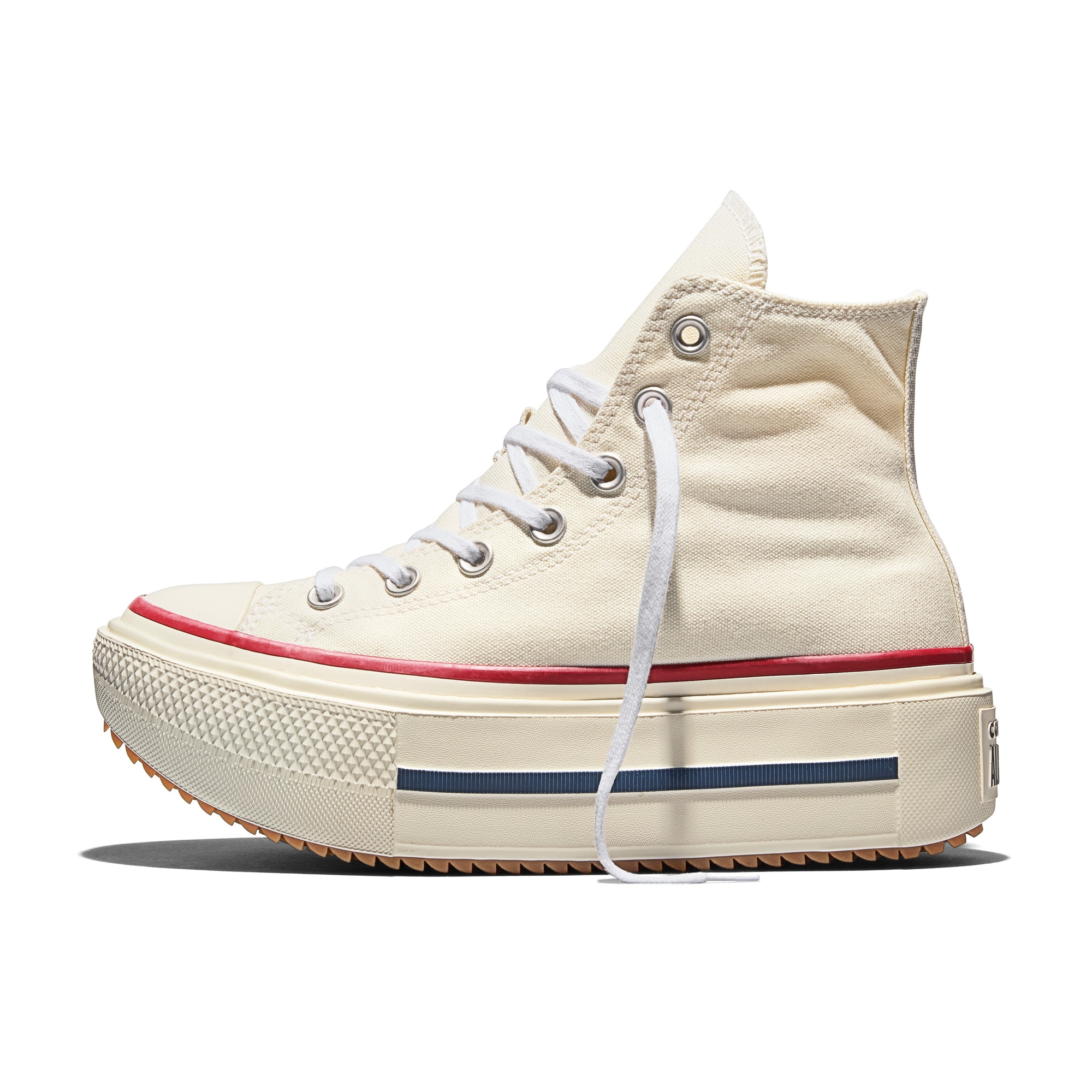 Sapatilhas Casual Chuck Taylor All Star Lift Double Stack Seasonal Color Converse Branco-marfim-8