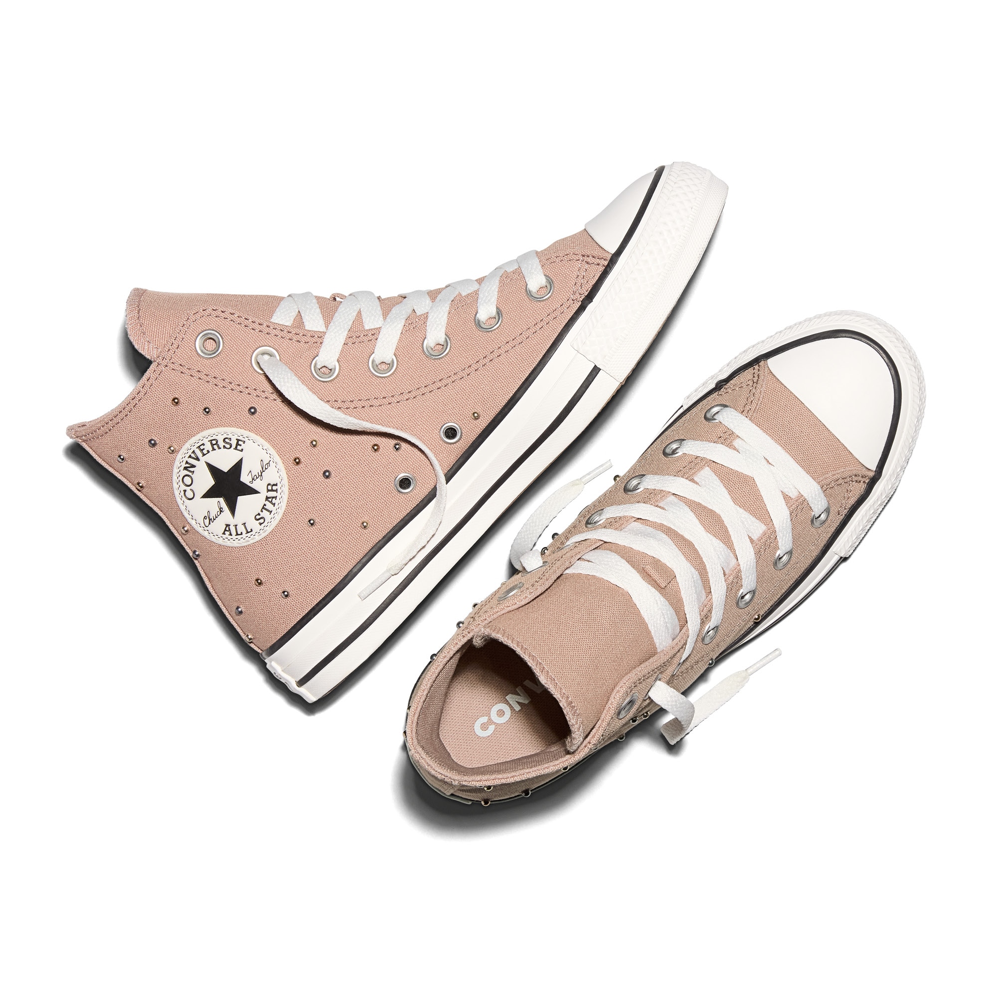 Sapatilhas Casual Chuck Taylor All Star Mini Studs Converse Rosa-pastel-4