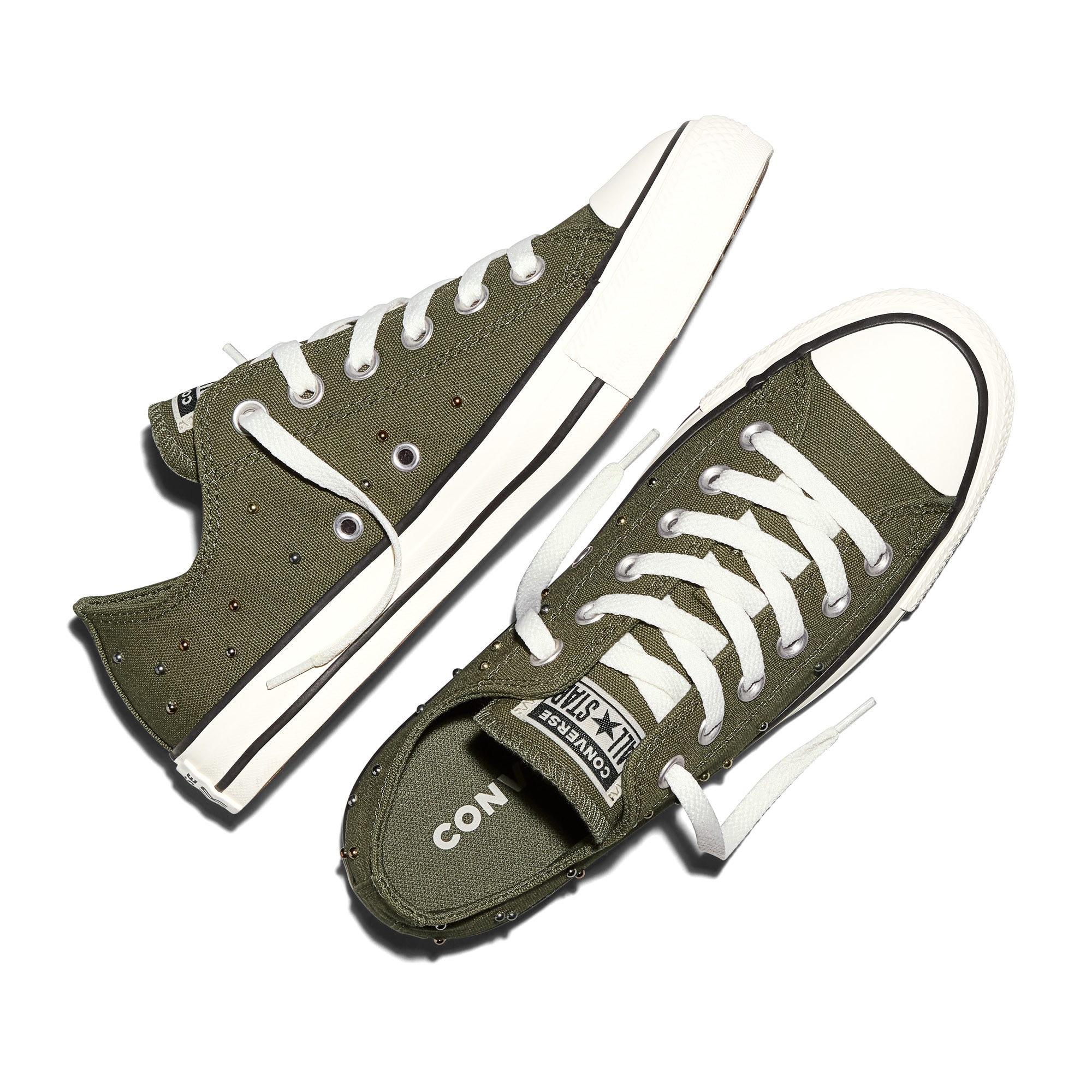 Sapatilhas Casual Chuck Taylor All Star Mini Studs Converse Verde-escuro-4