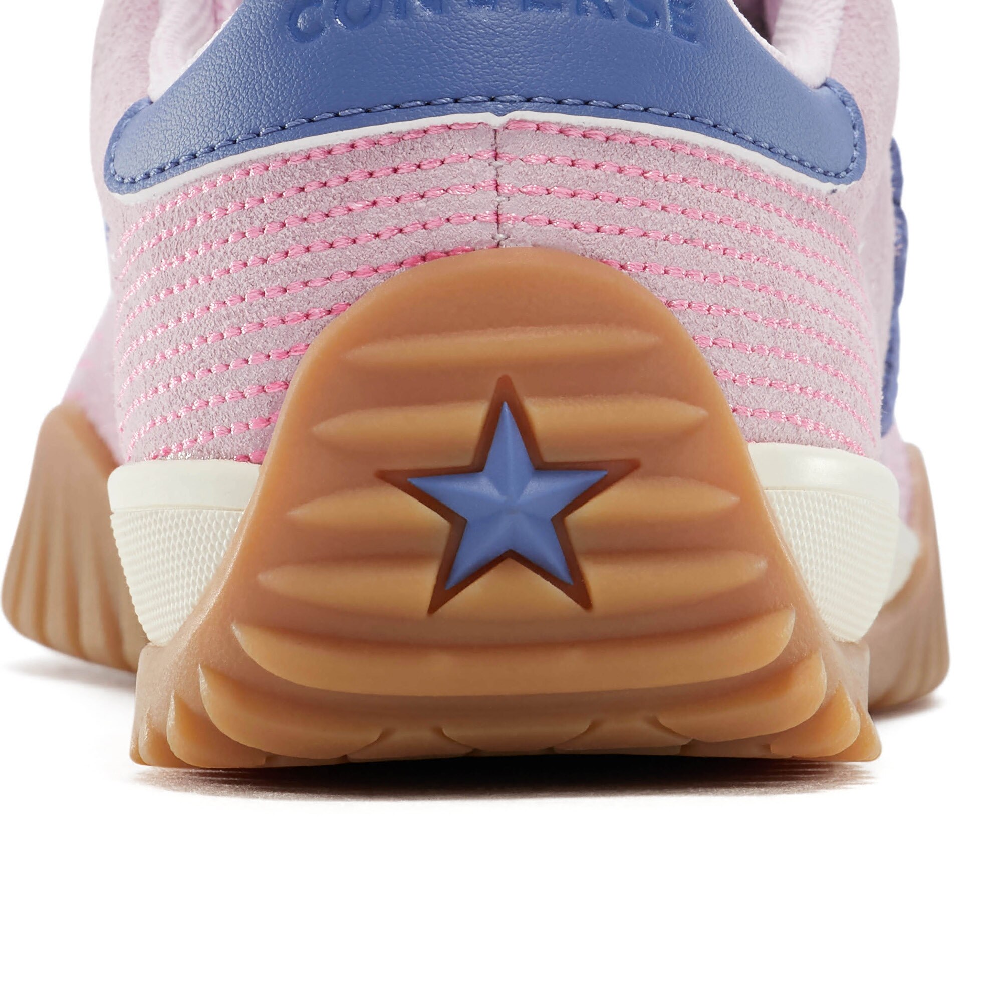 Sapatilhas Casual Run Star Trainer Stitched Suede Converse Rosa-9