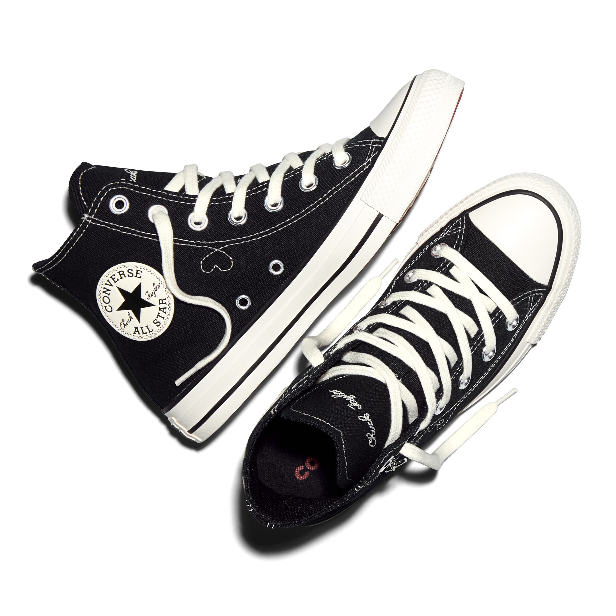 Sapatilhas Casual Chuck Taylor All Star Valentines Day Converse Preto-5