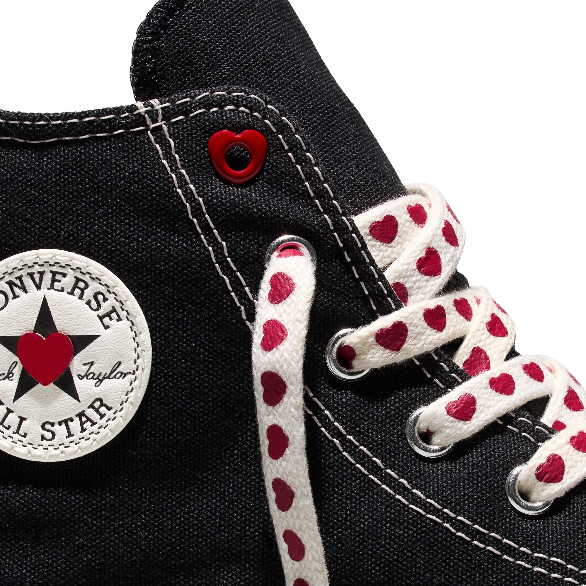 Sapatilhas Casual Chuck Taylor All Star Valentines Day Converse Preto-7