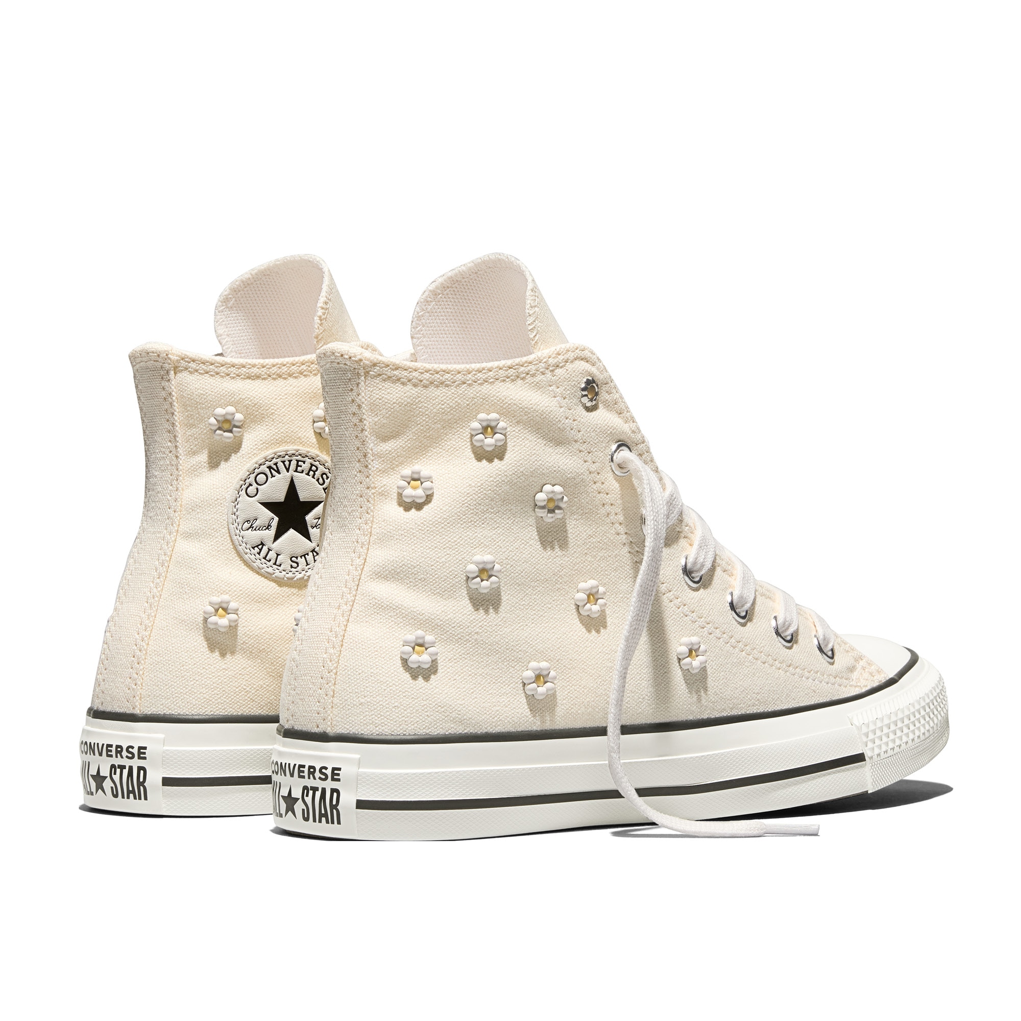 Sapatilhas Casual Chuck Taylor All Star Beaded Converse Infantil Branco-2