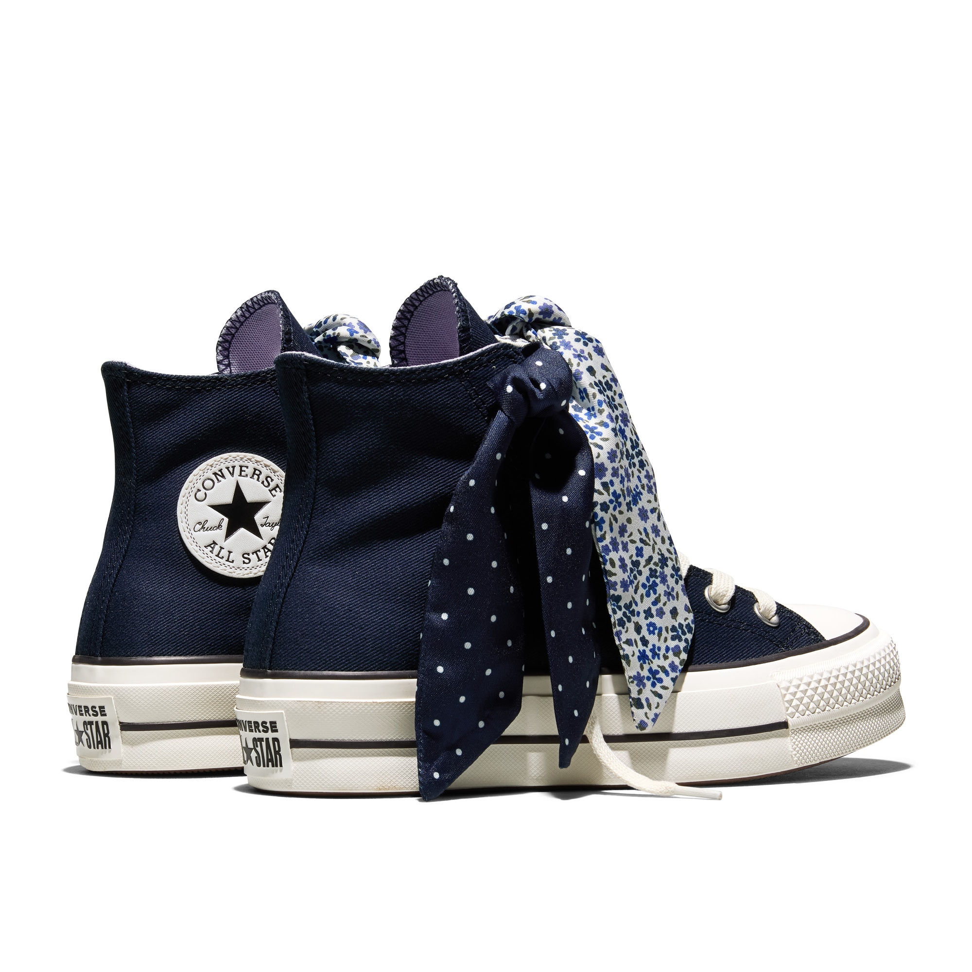 Sapatilhas Casual Chuck Taylor All Star Lift Club Mood Converse Azul-marinho-6