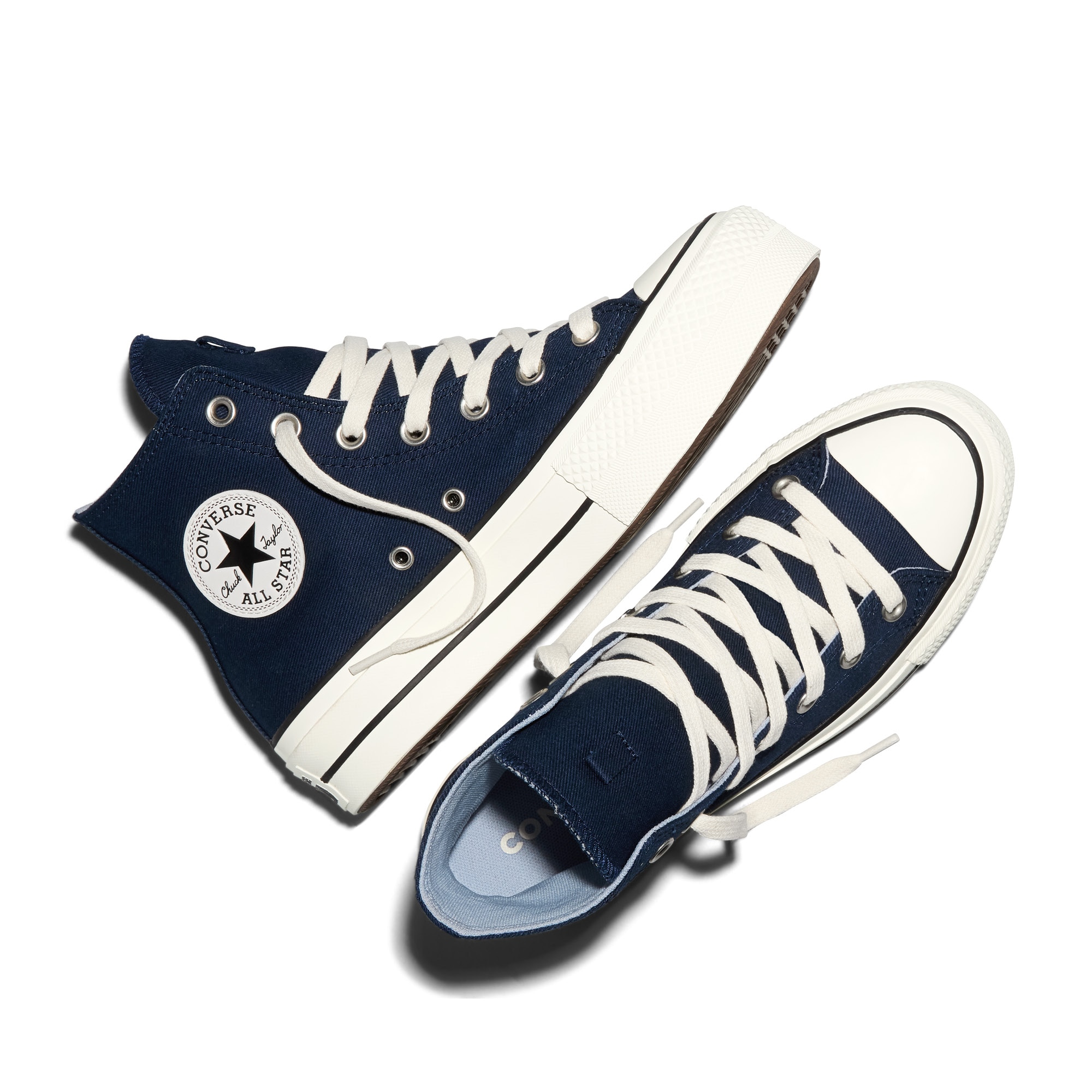 Sapatilhas Casual Chuck Taylor All Star Lift Club Mood Converse Azul-marinho-7
