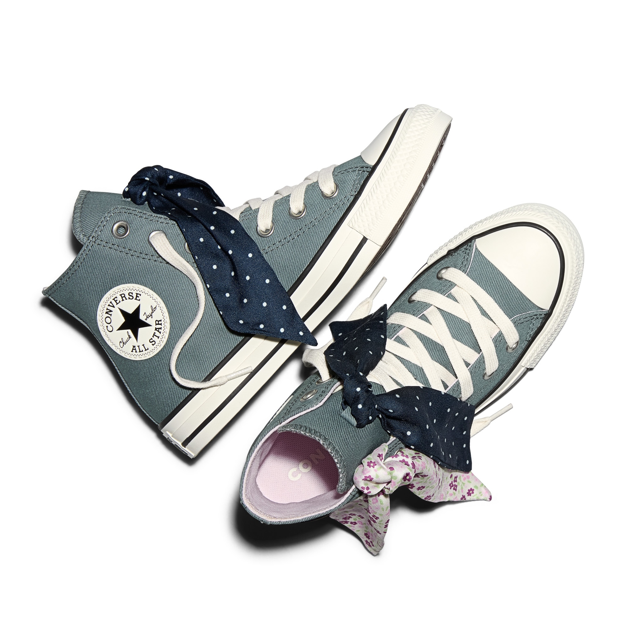 Sapatilhas Casual Chuck Taylor All Star Club Mood Converse Azul-acinzentado-4