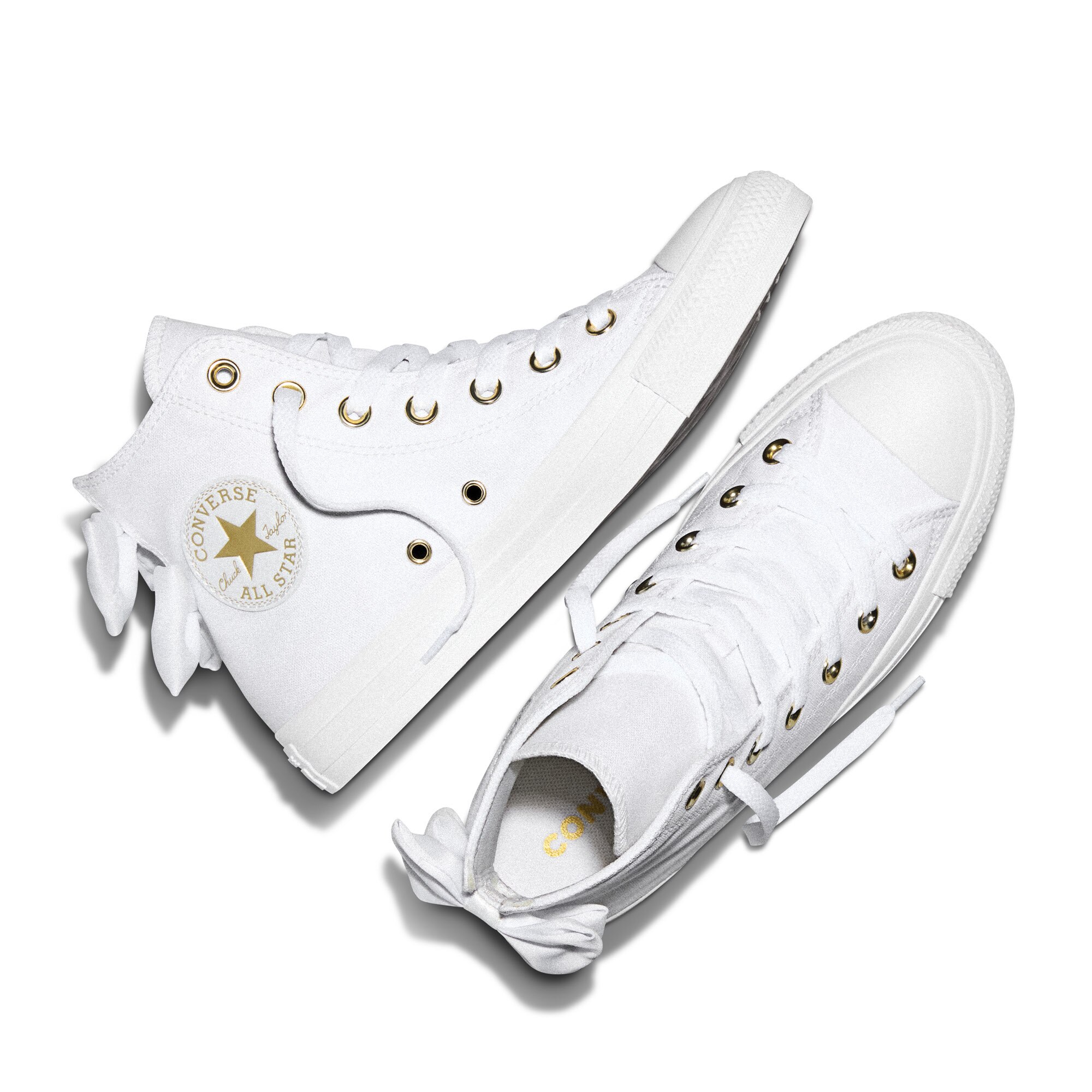 Sapatilhas Casual Chuck Taylor Bow Converse Branco-4
