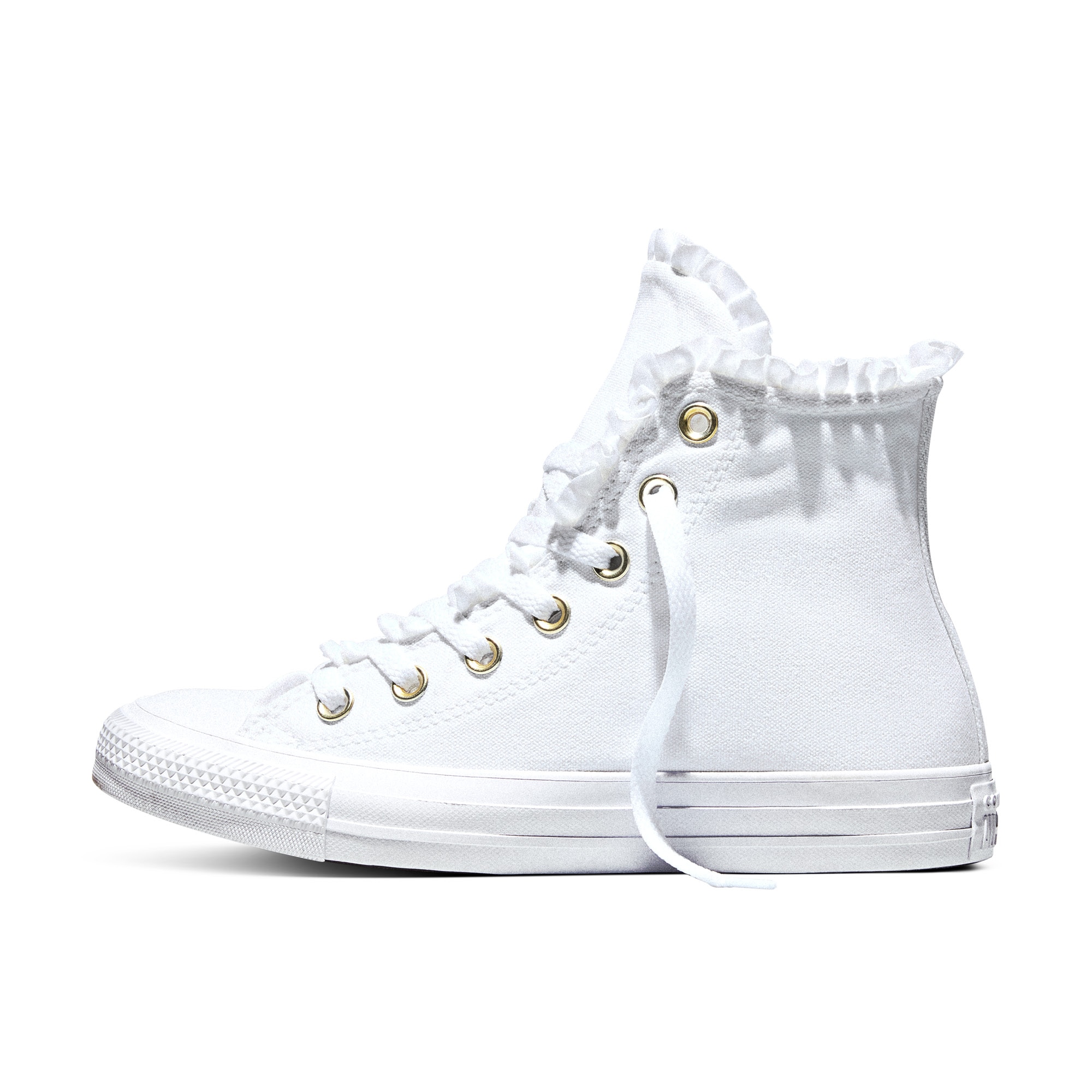Sapatilhas Casual Chuck Taylor Frill Converse Branco-3