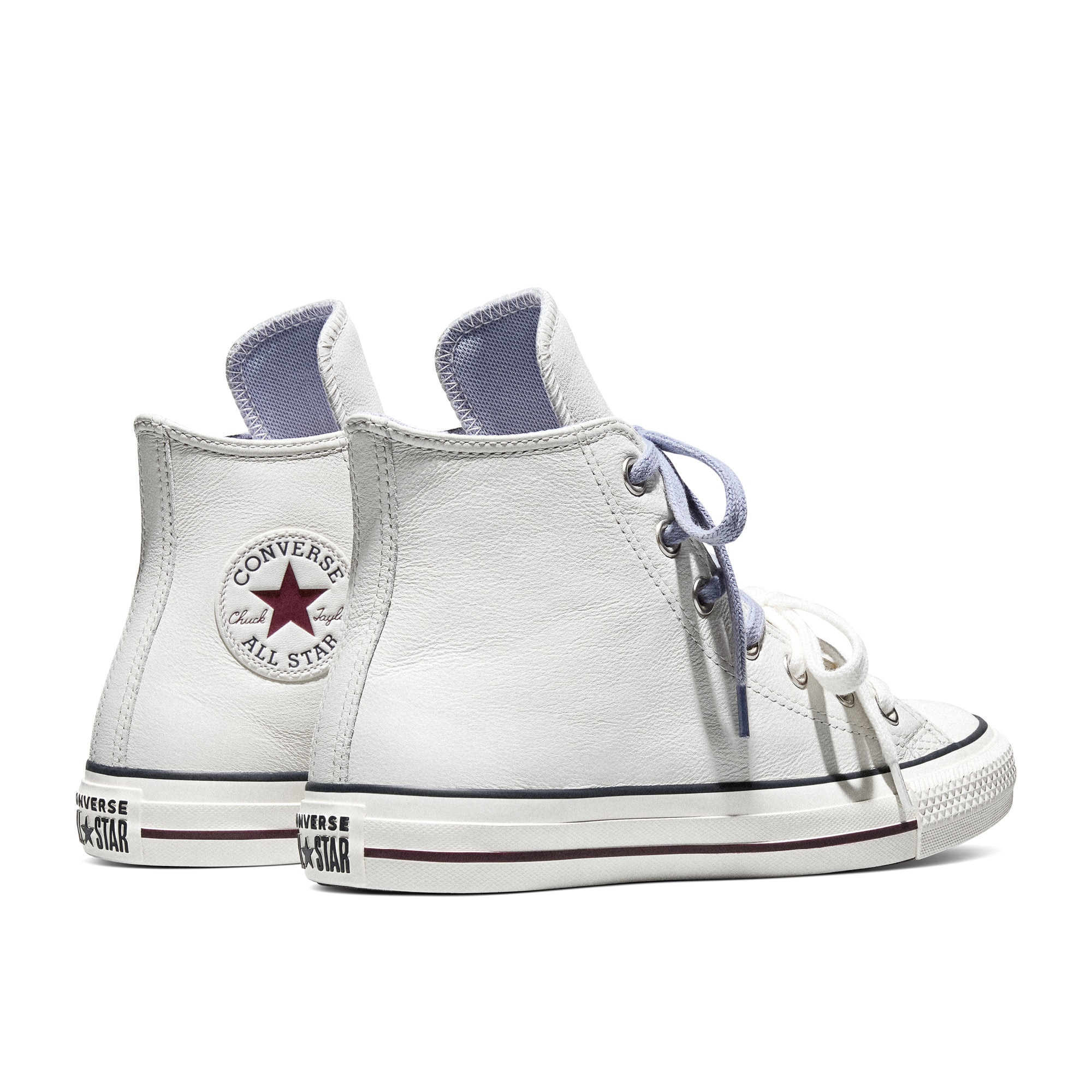 Sapatilhas Casual Chuck Taylor All Star Leather Retro Inspired Converse Branco-4