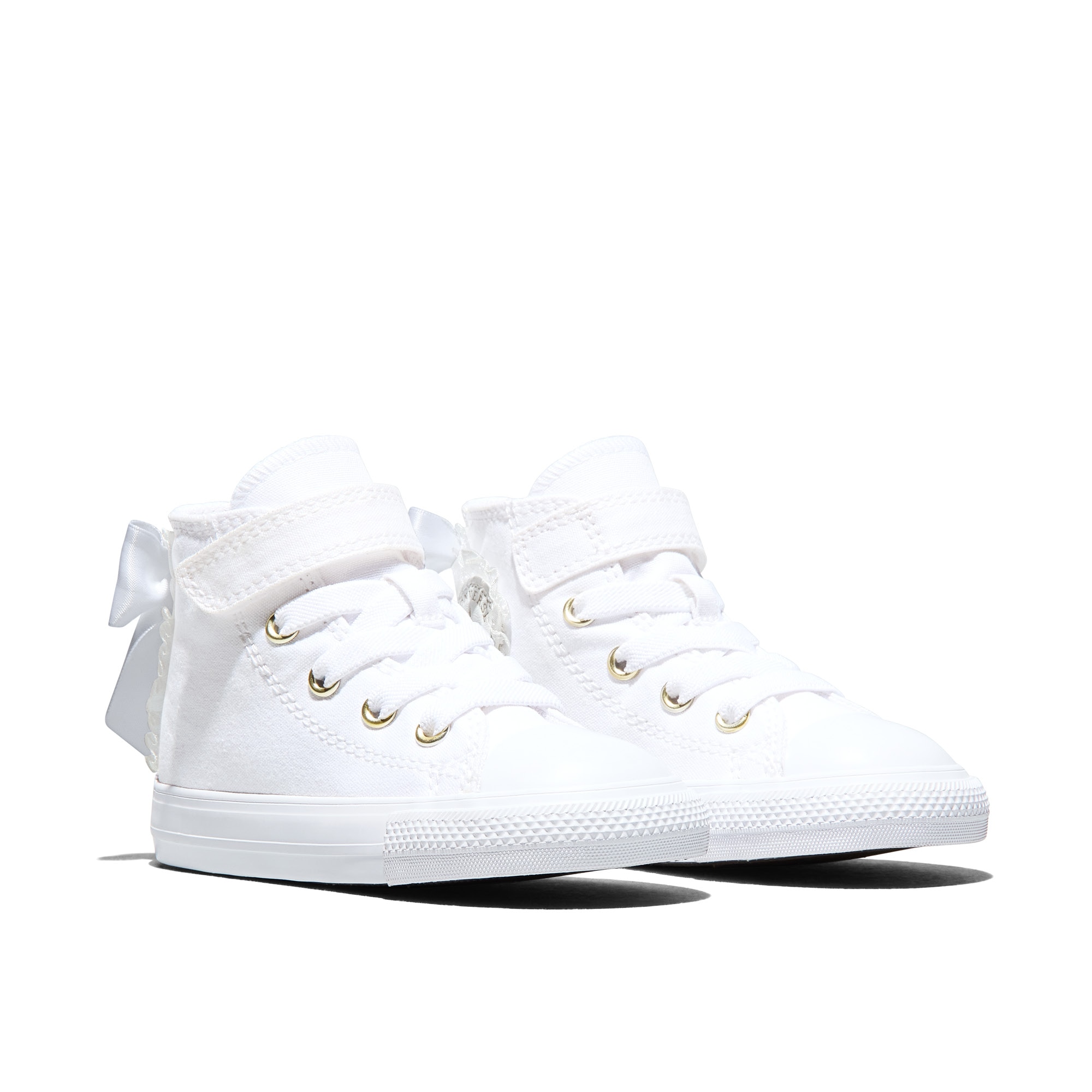 Sapatilhas Casual de Bebés Chuck Taylor All Star 1v Bow Converse Branco-5