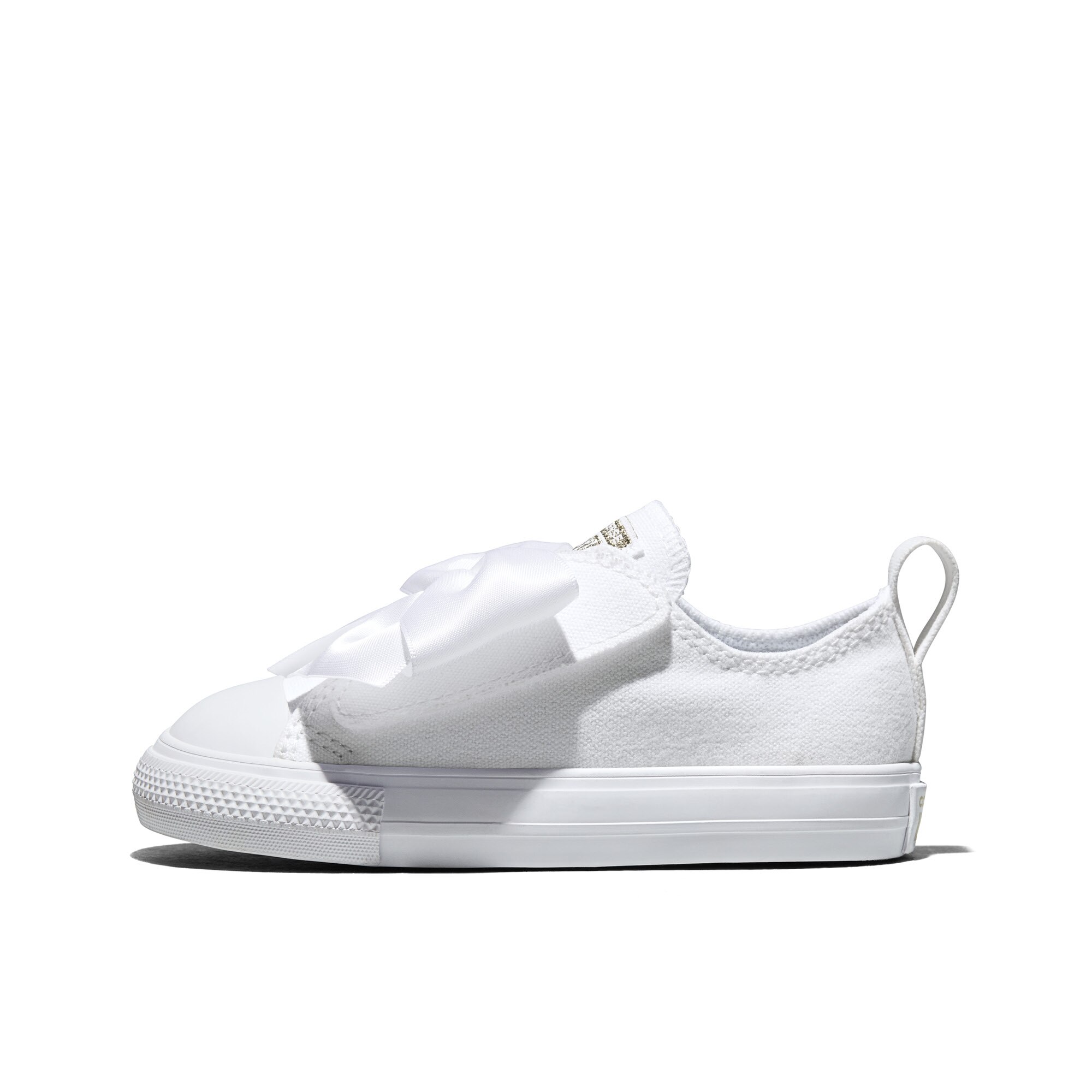 Sapatilhas Casual para Bebés Chuck Taylor All Star One Strap Bow Converse Branco-3