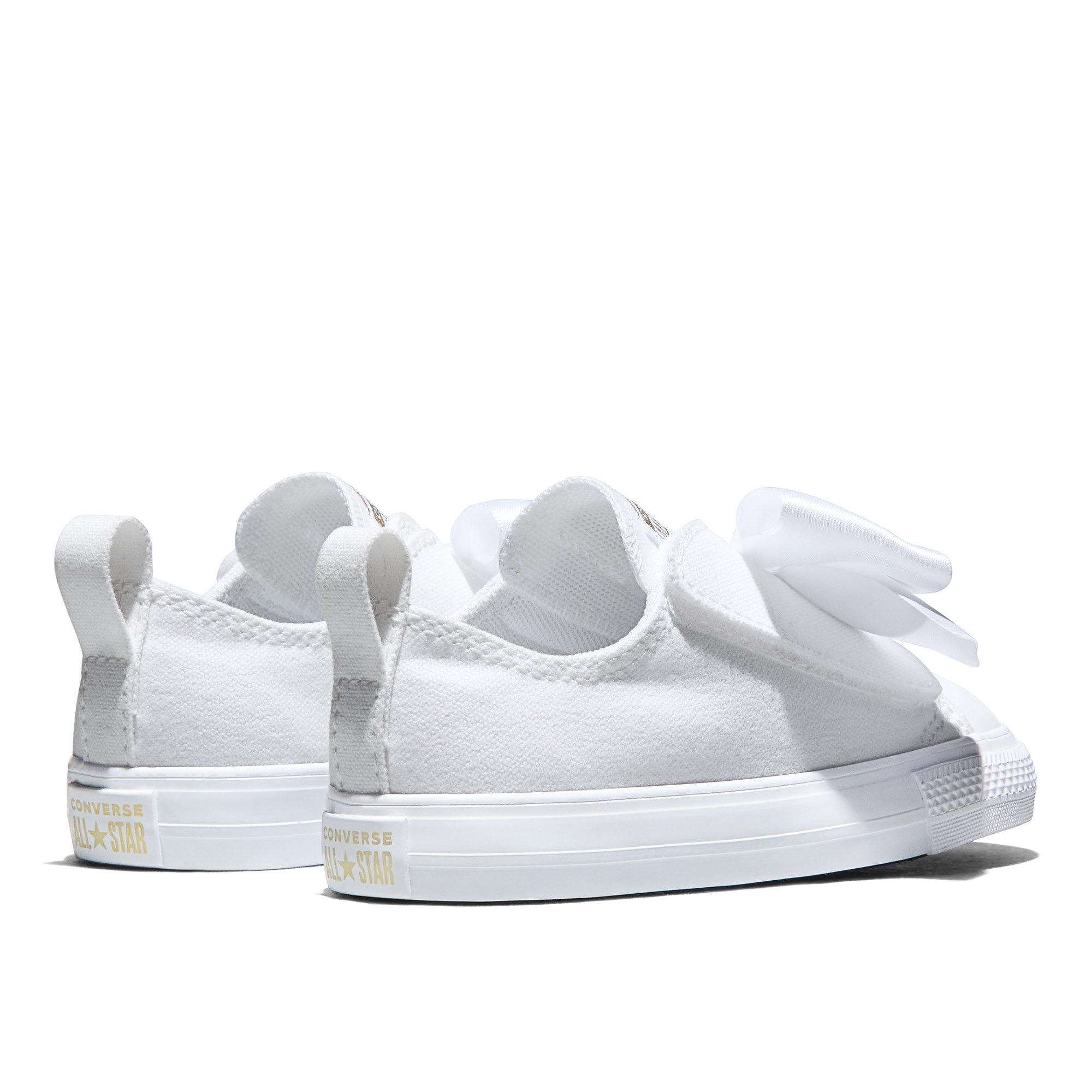 Sapatilhas Casual para Bebés Chuck Taylor All Star One Strap Bow Converse Branco-5